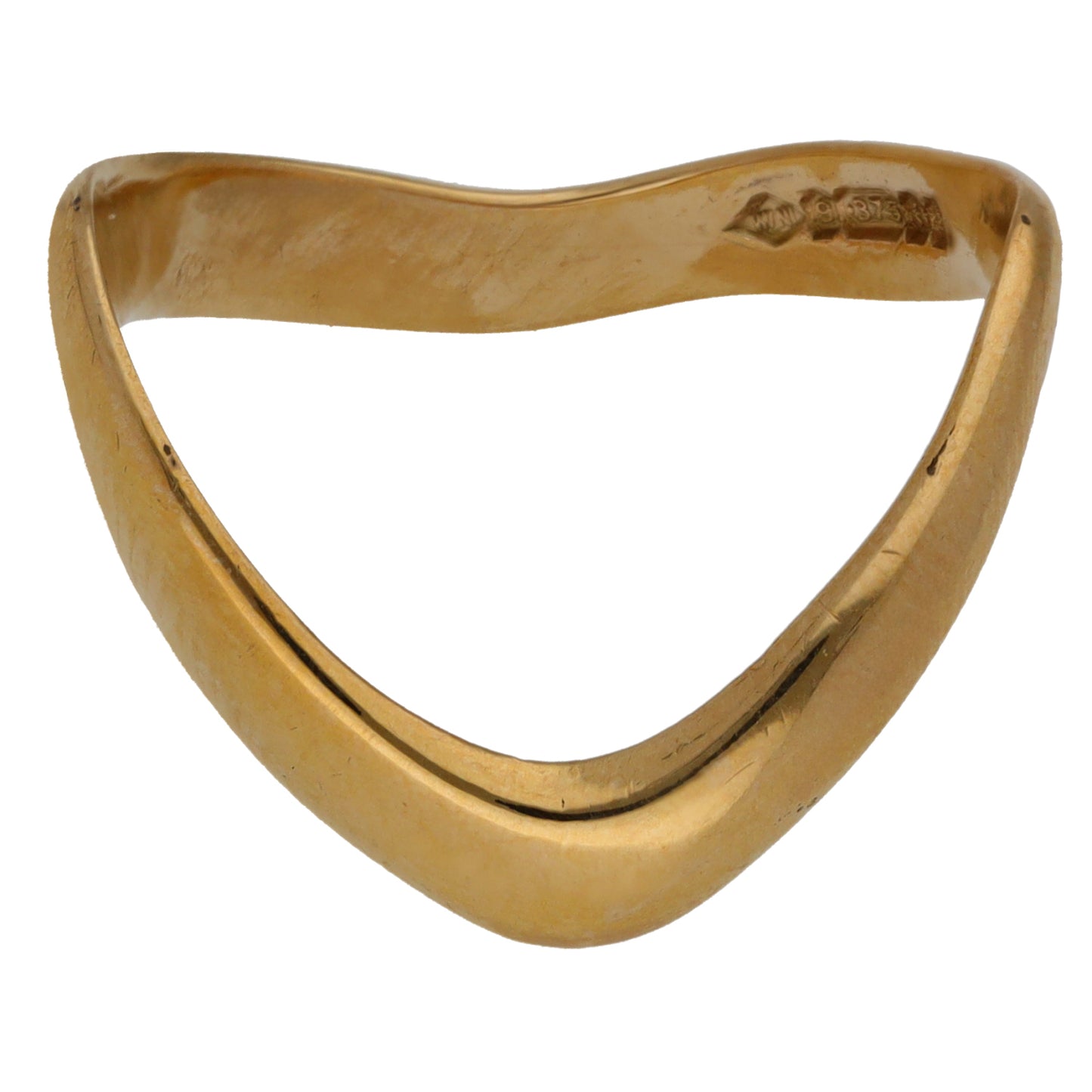 9ct Gold Alternative Ring Size Q