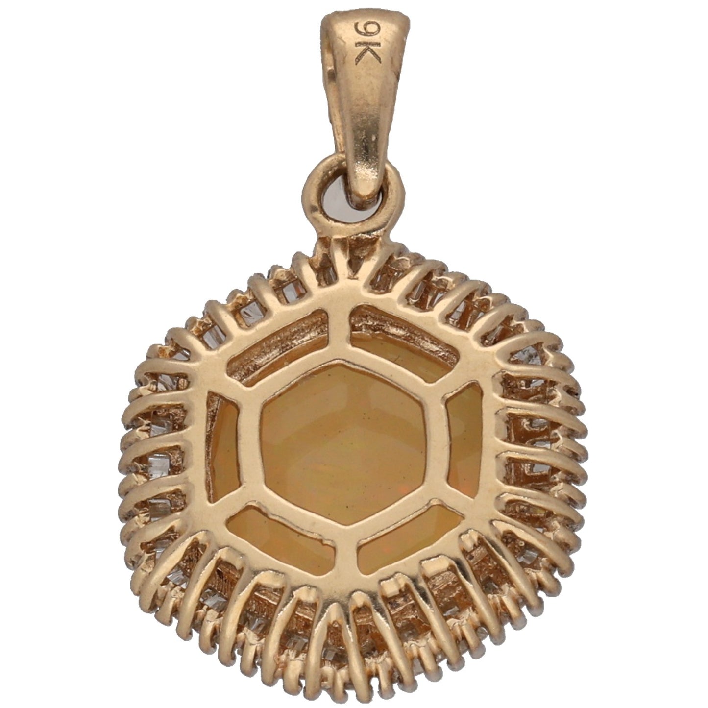 9ct Gold 0.21ct Diamond Dress/Cocktail Pendant