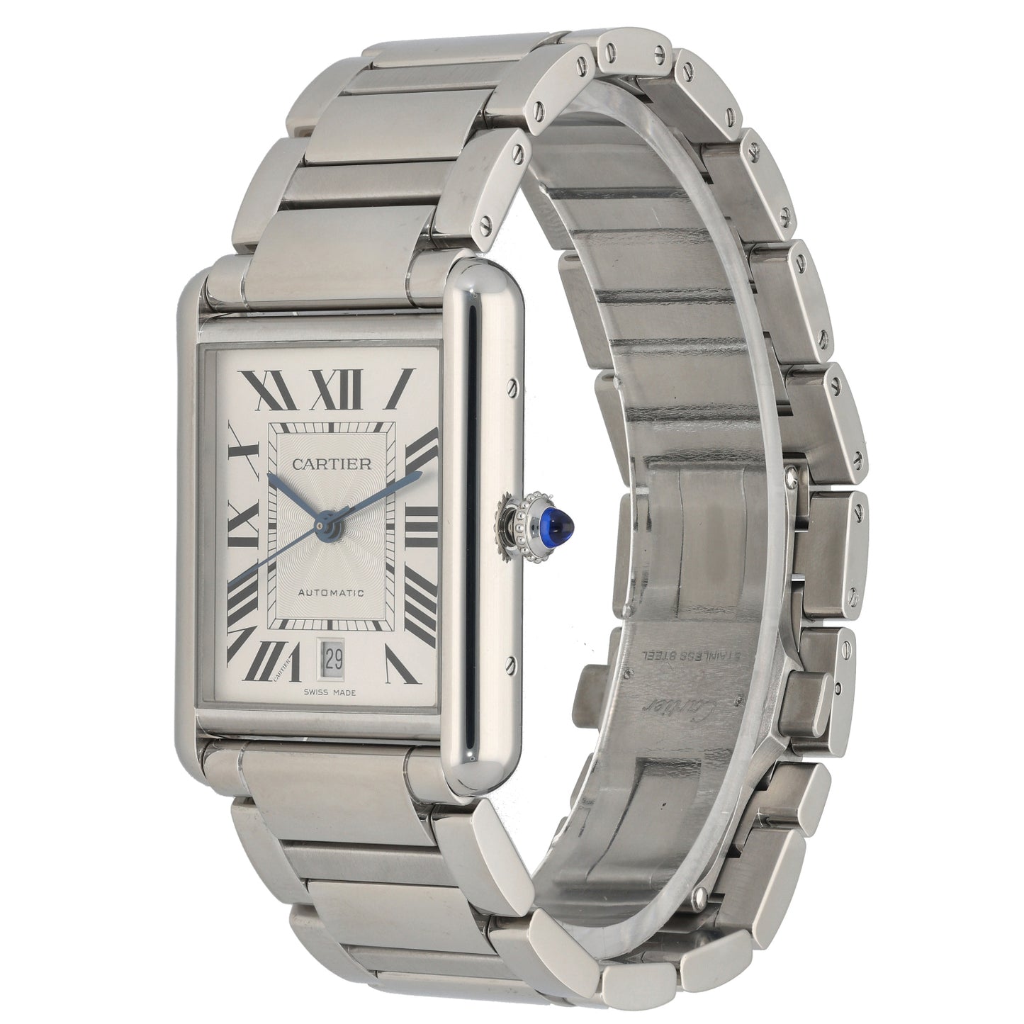 Cartier Tank Solo WSTA0053 31mm Stainless Steel Watch