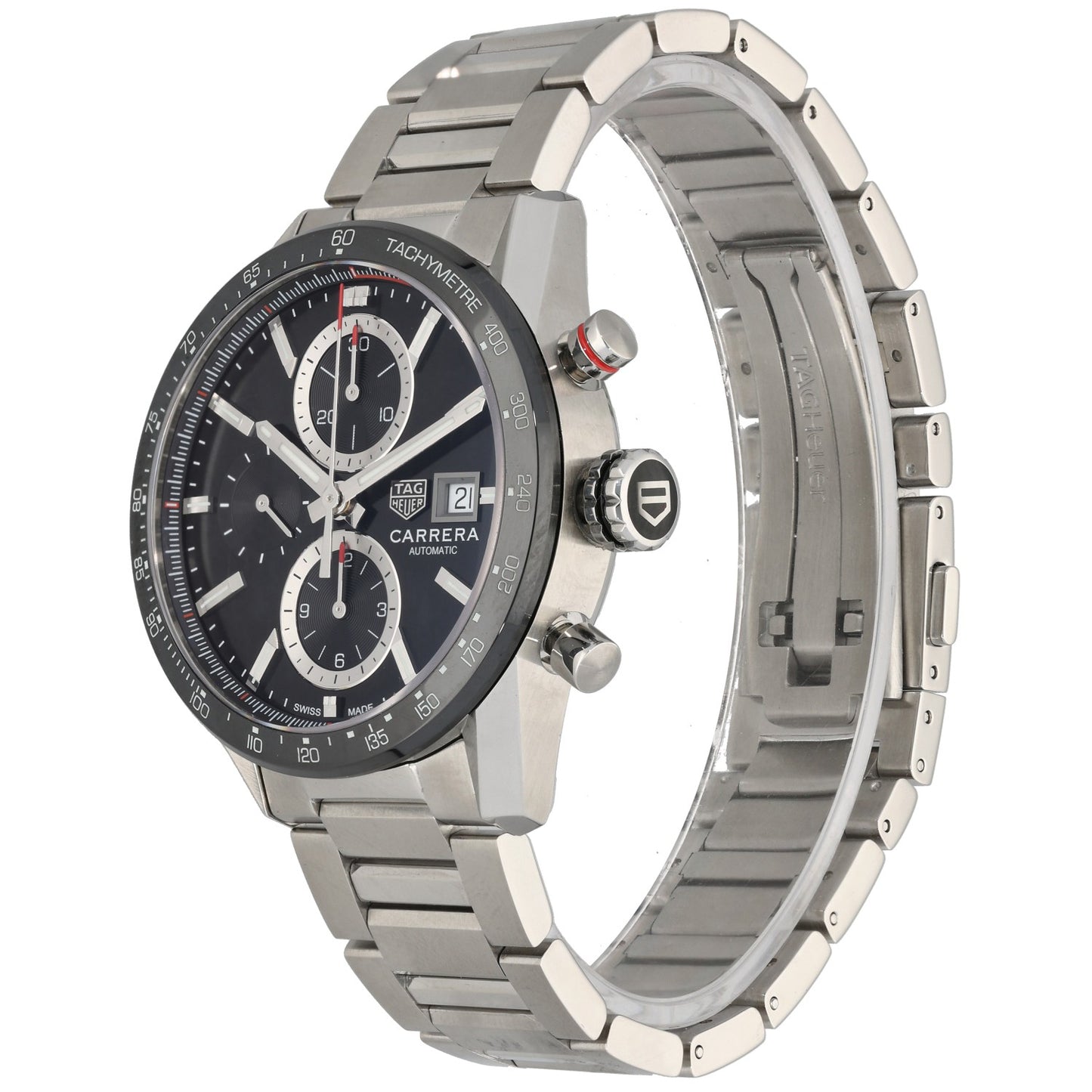 Tag Heuer Carrera CBM2110-0 41mm Stainless Steel Watch