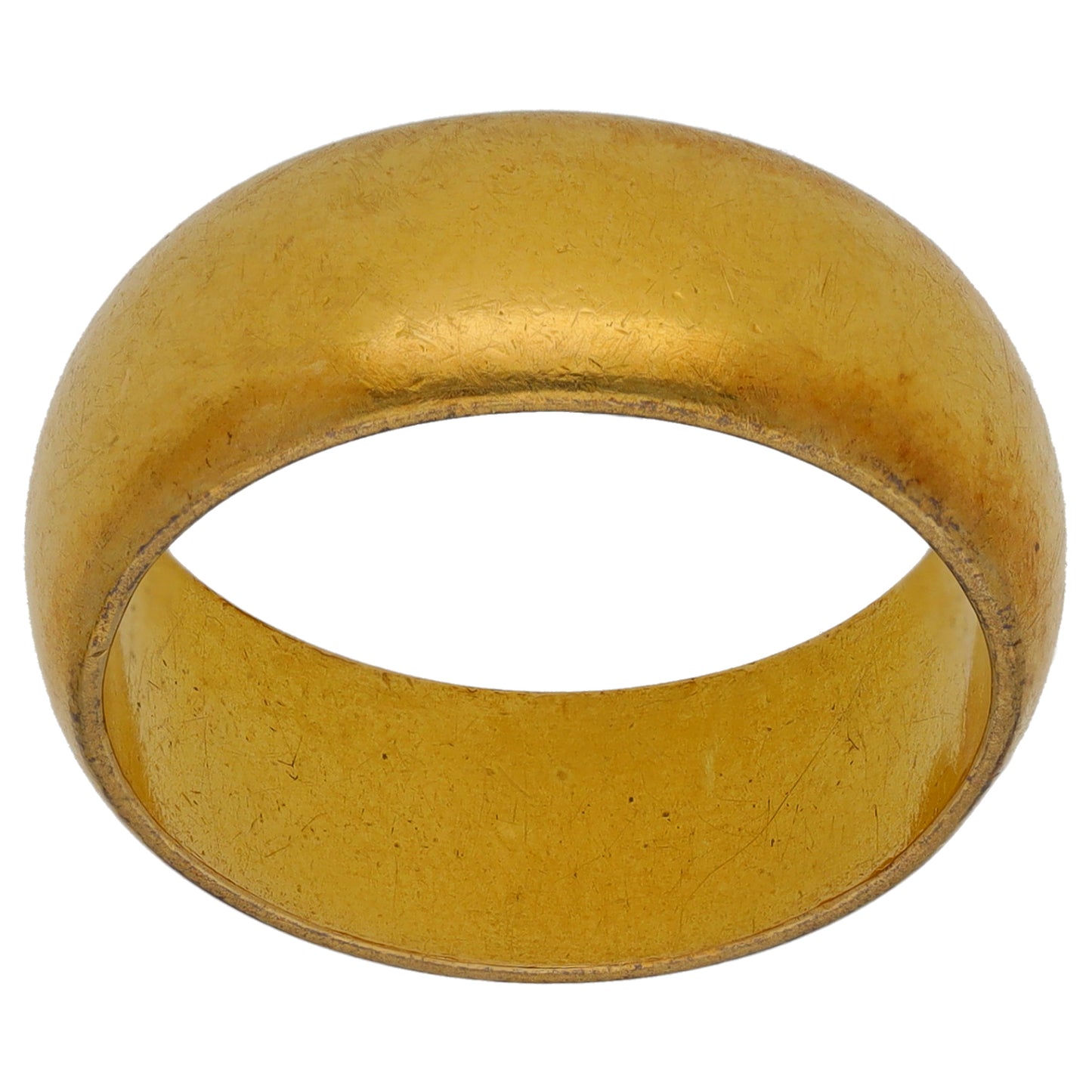 22ct Gold Plain Wedding Ring Size R