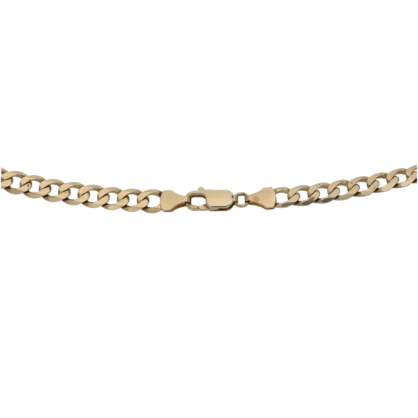 9ct Gold Curb Chain 24"
