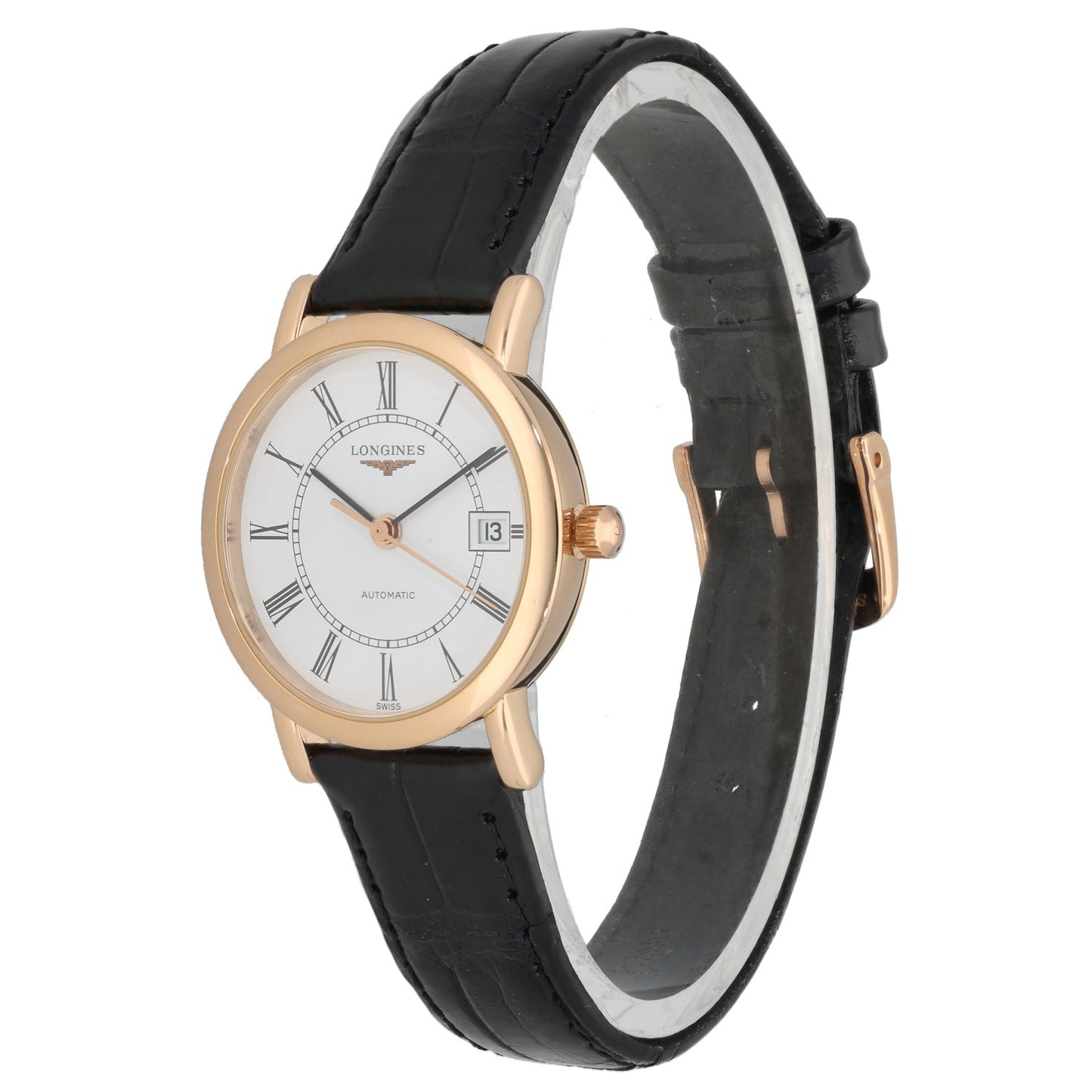 Longines Elegant L4.378.8 27mm Gold Watch