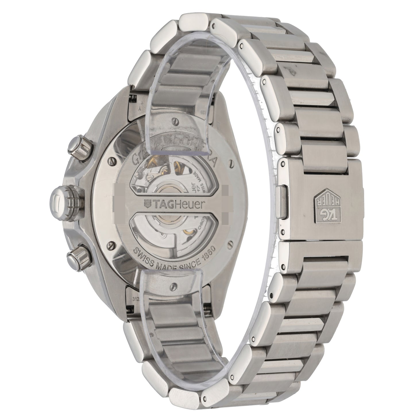 Tag Heuer Grand Carrera CAV511B 43mm Stainless Steel Watch
