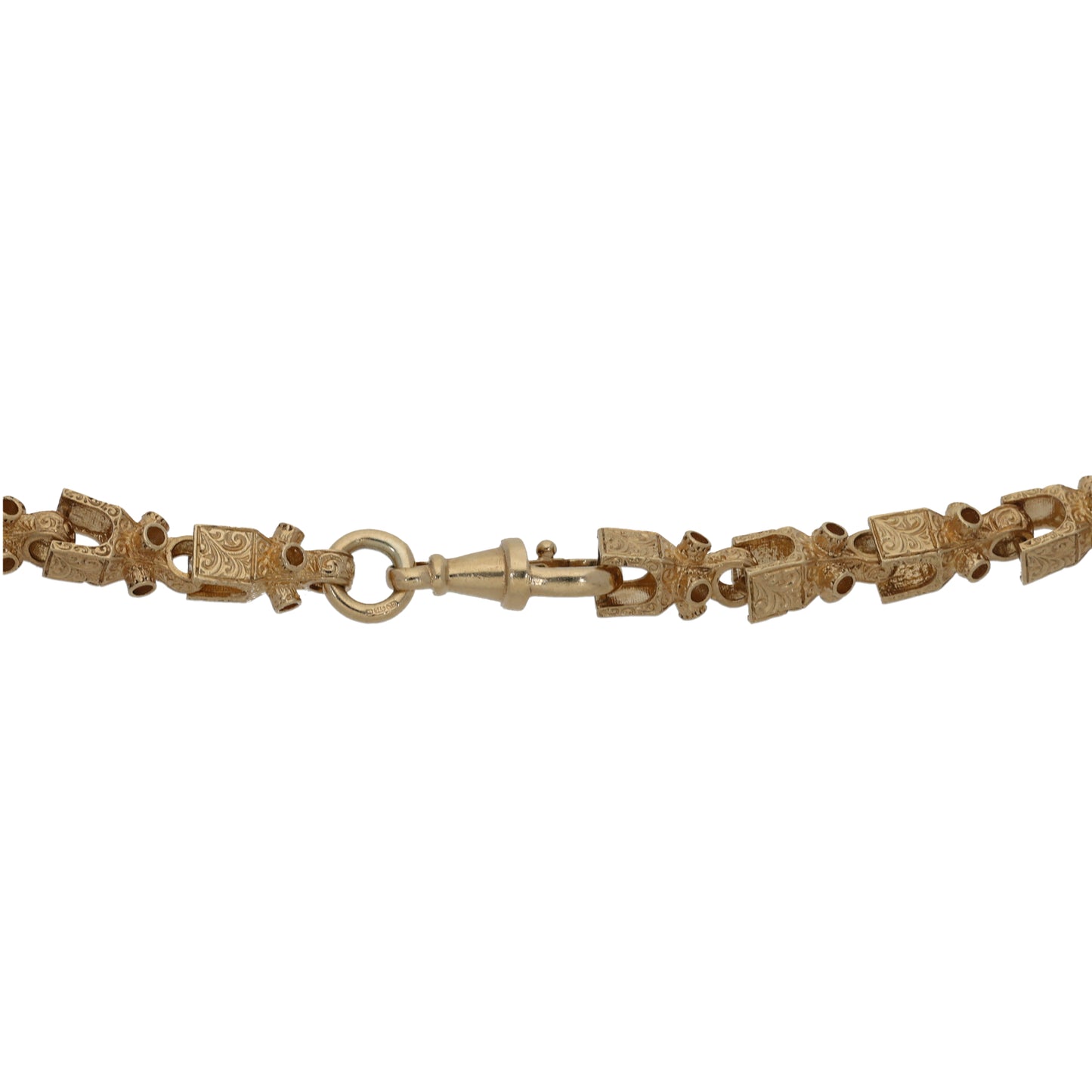 9ct Gold Necklace & Bracelet Jewellery Set