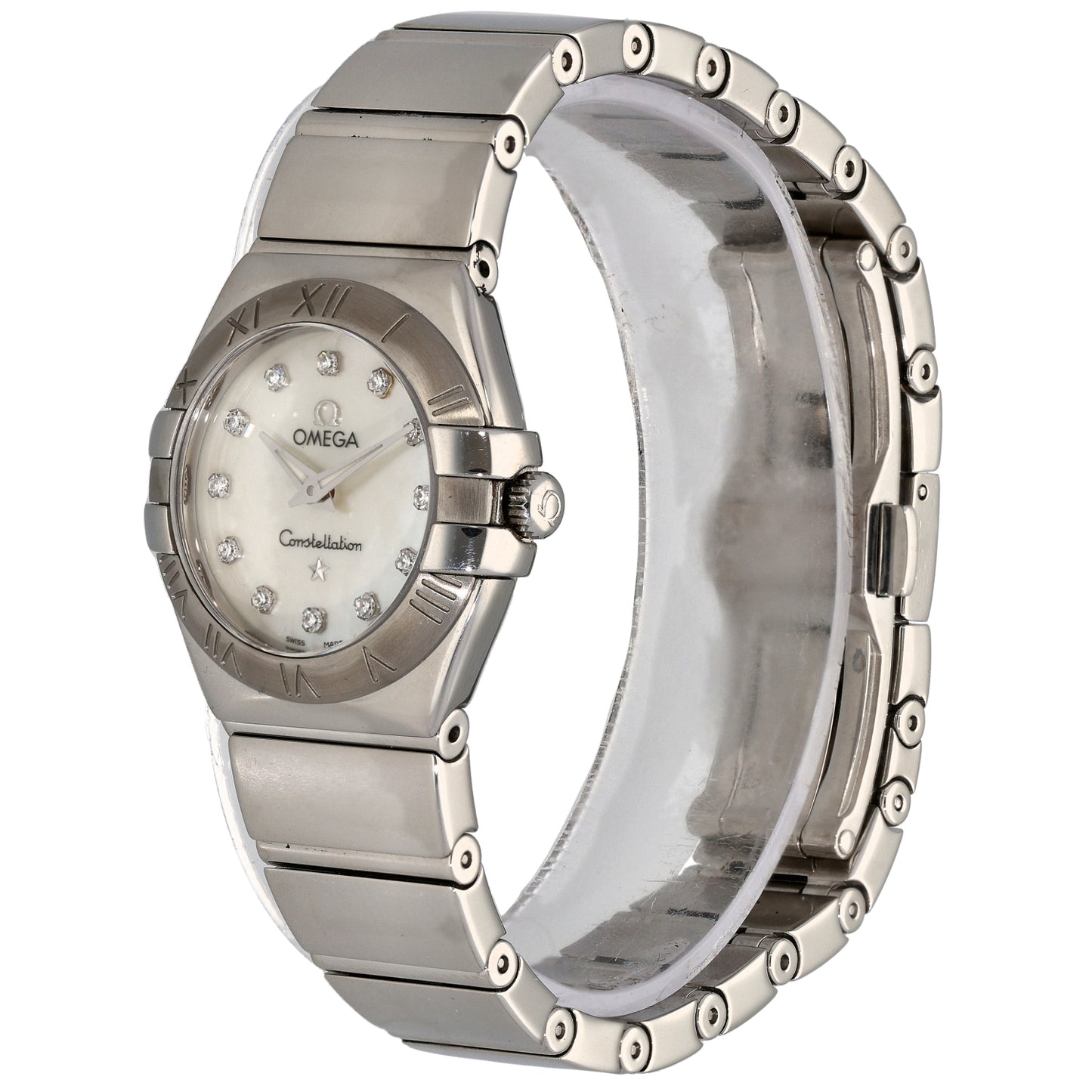 Omega Constellation 123.10.24.60.55.002 24mm Stainless Steel Watch