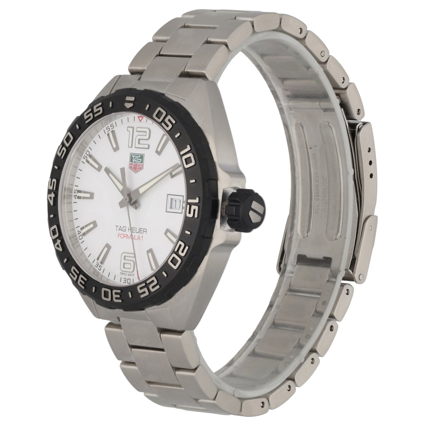Tag Heuer Formula 1 WAZ1111 41mm Stainless Steel Watch