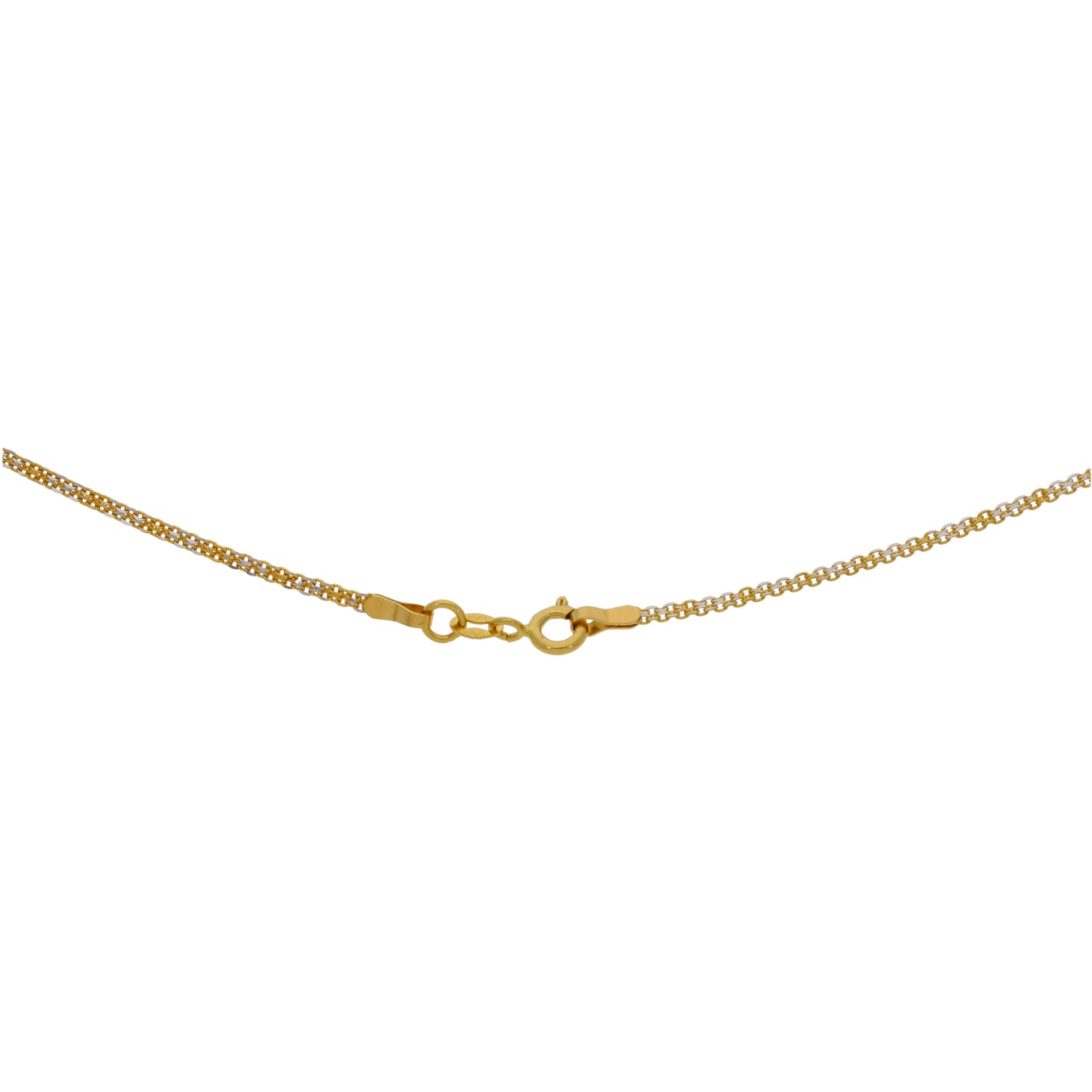22ct Bicolour Gold Other Chain 16"