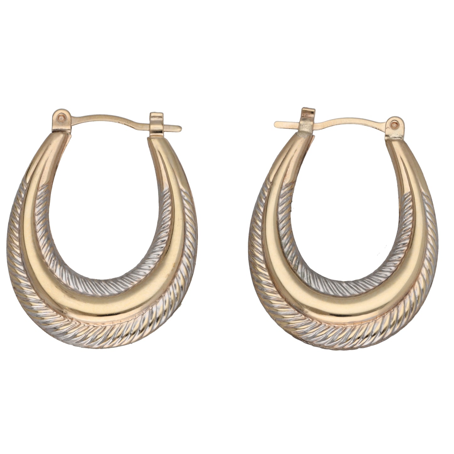 9ct Gold Hoop Earrings
