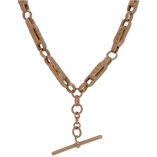 9ct Gold Fob/Watch Chain 20"