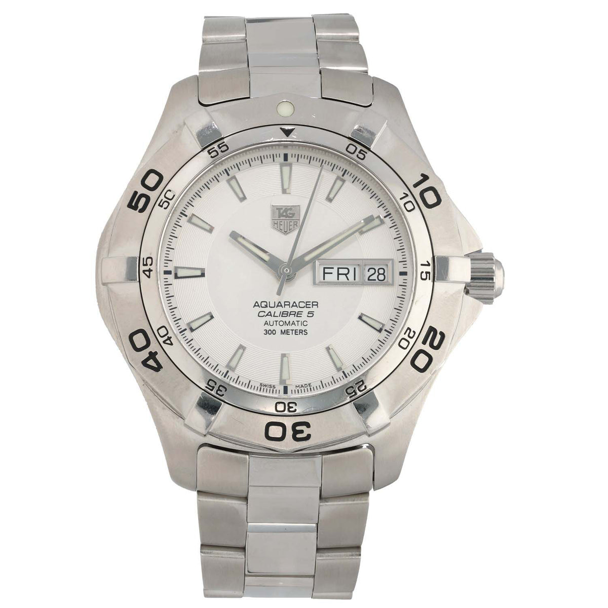 Tag Heuer Aquaracer WAF2011 41mm Stainless Steel Watch