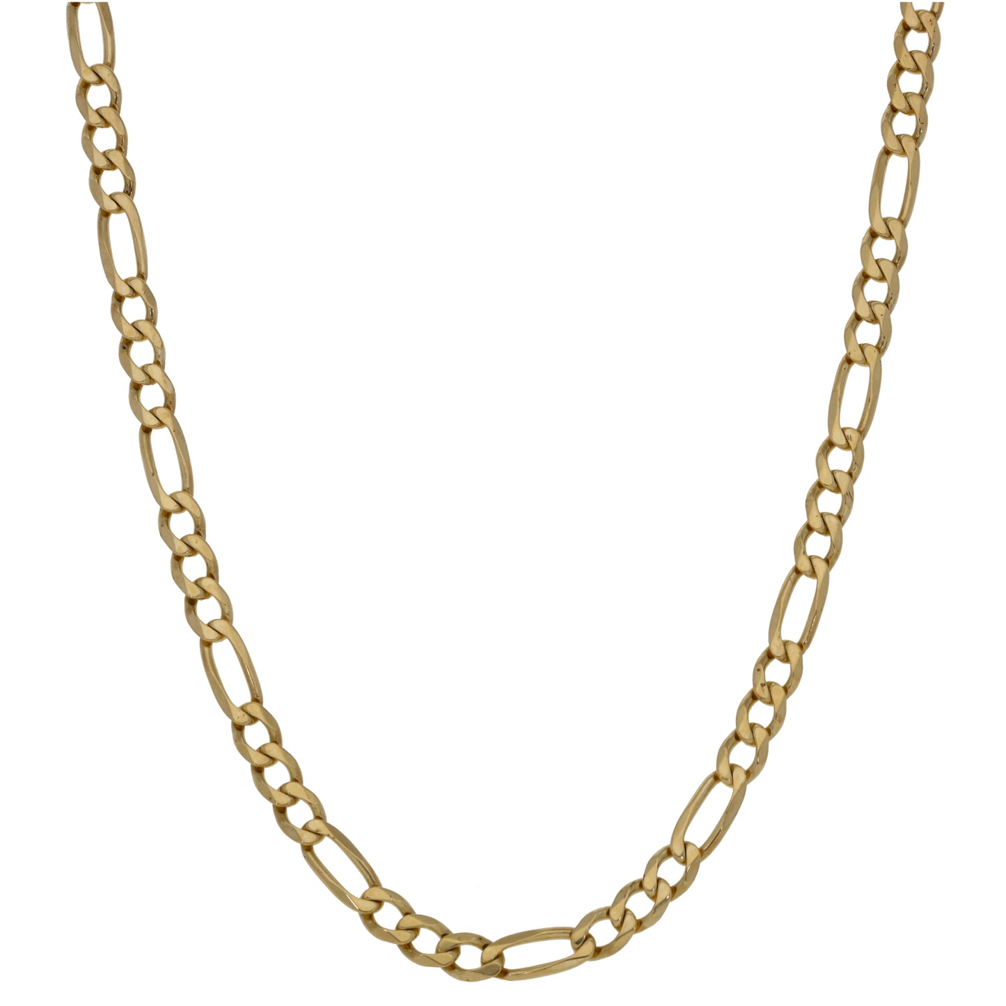 9ct Gold Figaro Chain 24"