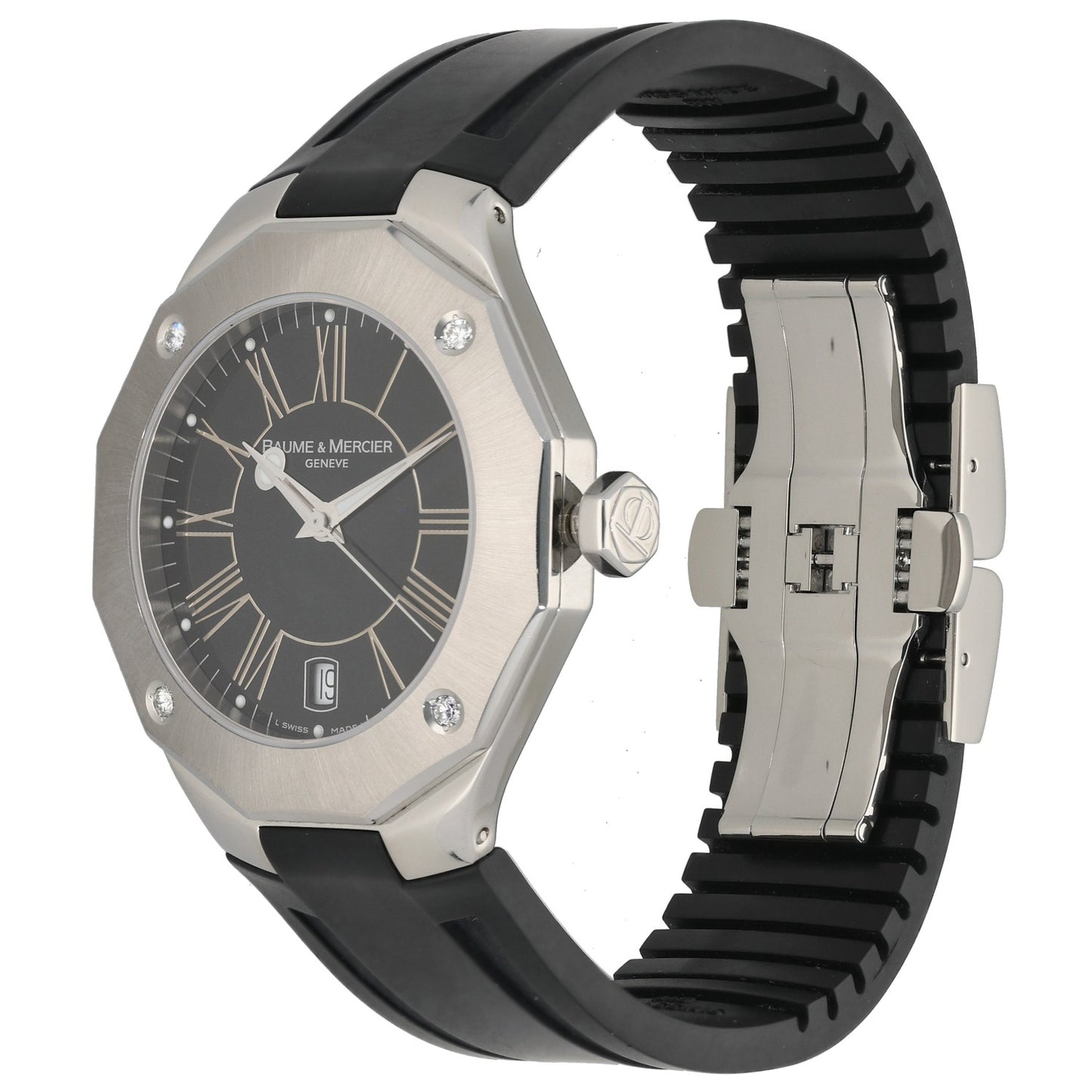 Baume Et Mercier Rivera 65575 38mm Stainless Steel Watch