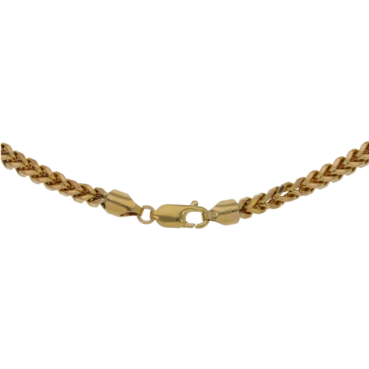 9ct Gold Foxtail Chain 32"