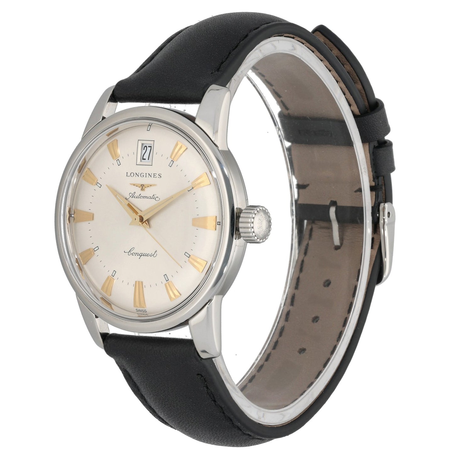 Longines Conquest L1.611.4 35mm Stainless Steel Watch
