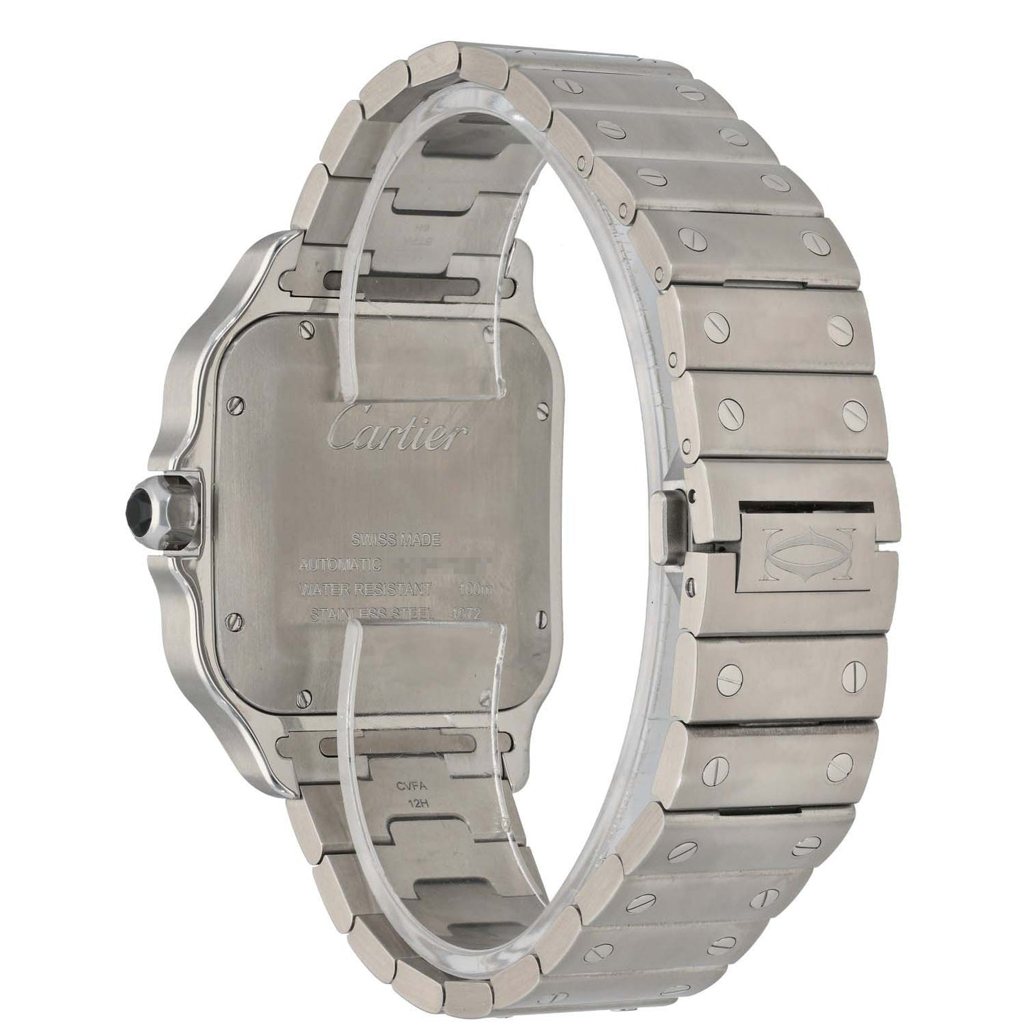 Cartier Santos De Cartier WSSA0037 39.8mm Stainless Steel Watch
