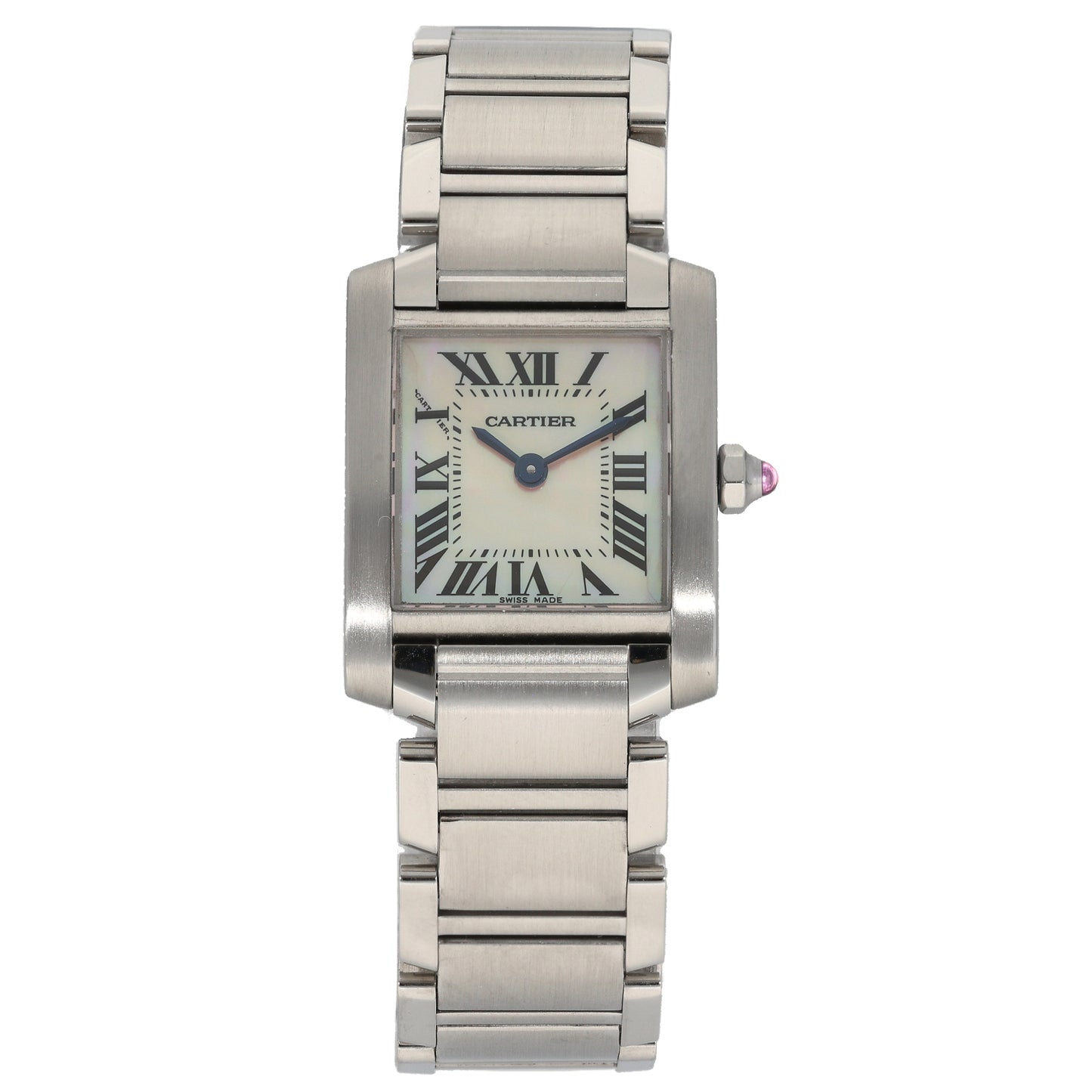Cartier Tank Francaise 2384 20mm Stainless Steel Watch