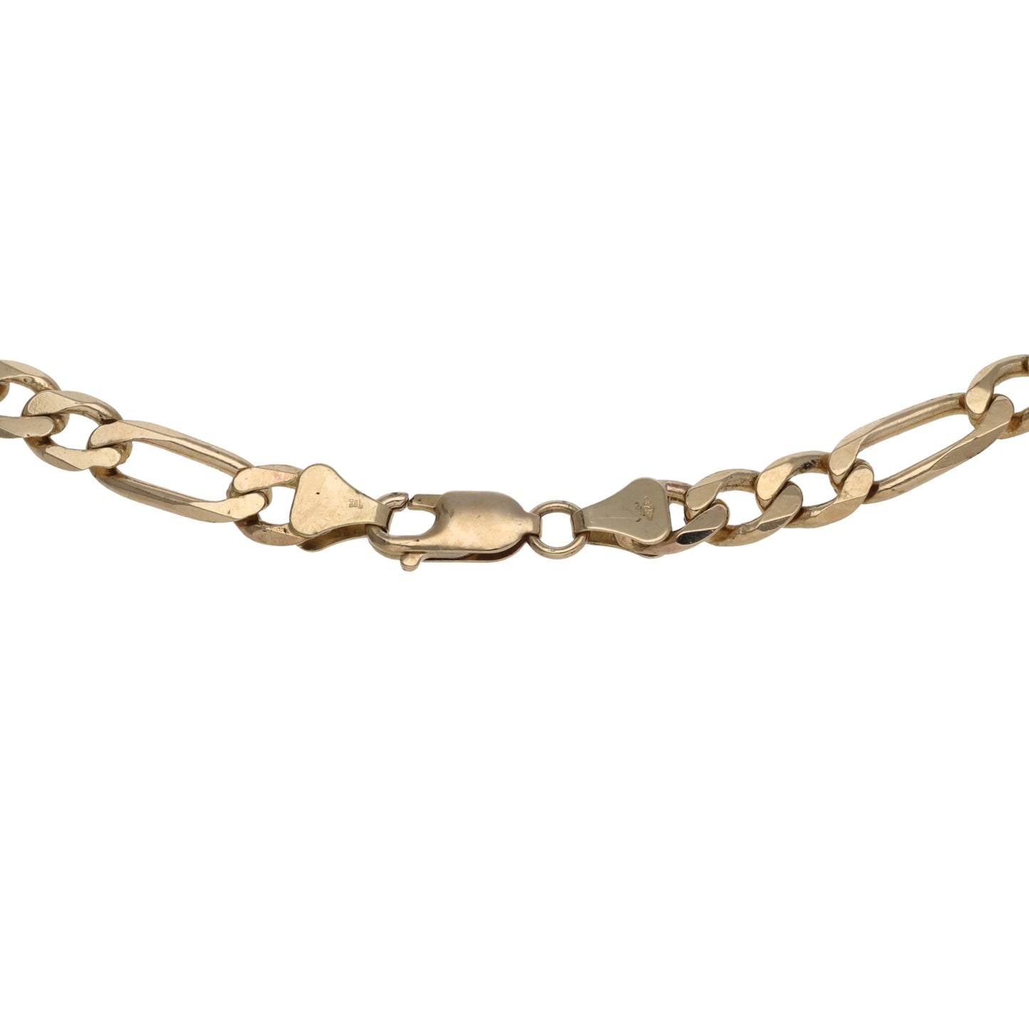 9ct Gold Figaro Chain 18"