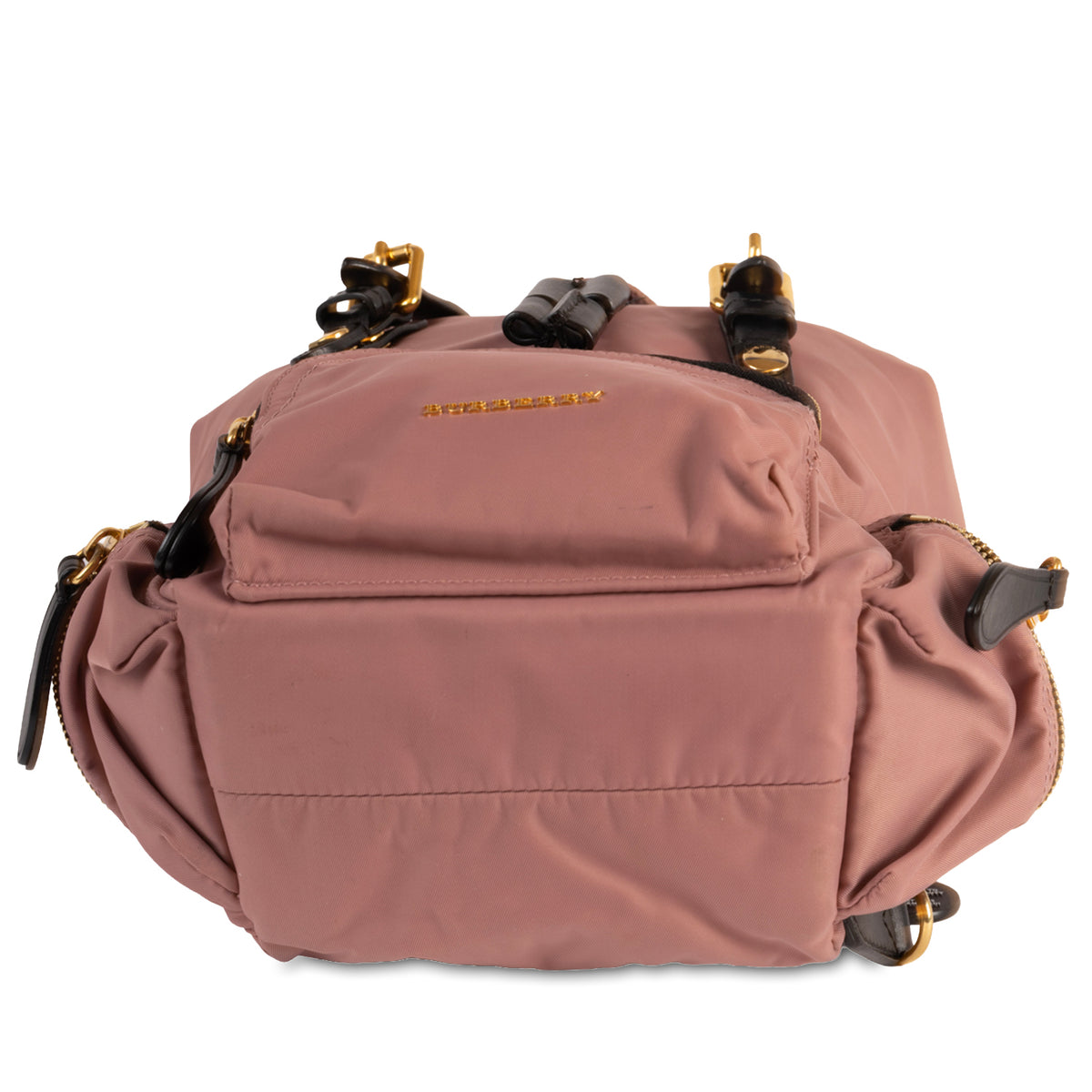 Burberry Mini Backpack Nylon Bag - Pink