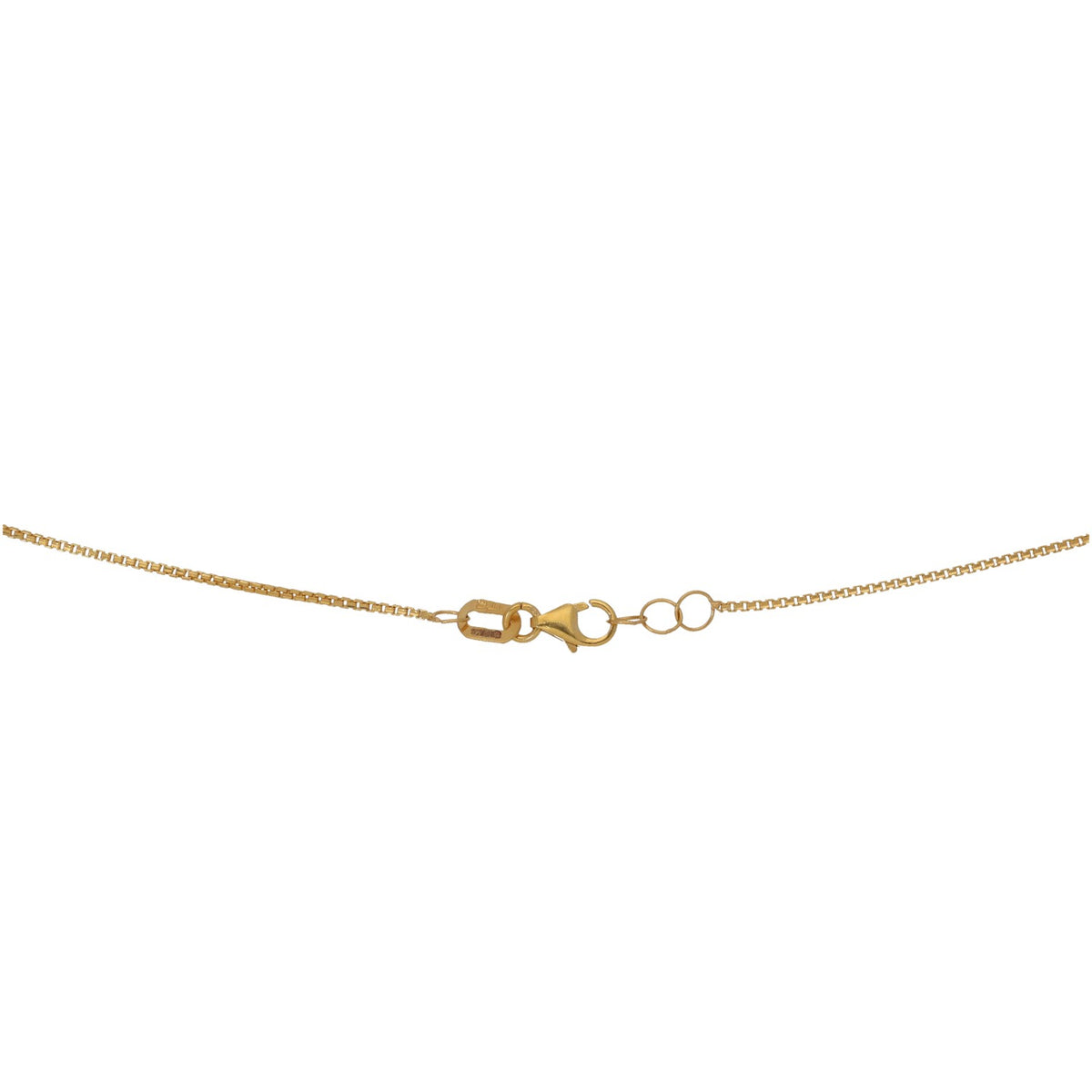 New 22ct Gold Triple Layer Beaded Necklace 22"
