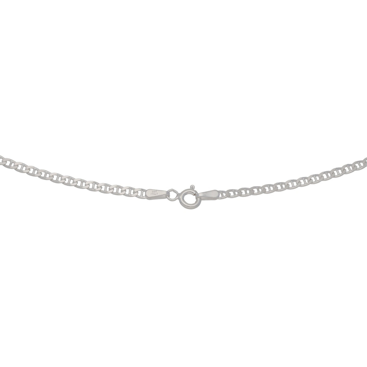 New Sterling Silver 2.7mm Rambo Chain 18"