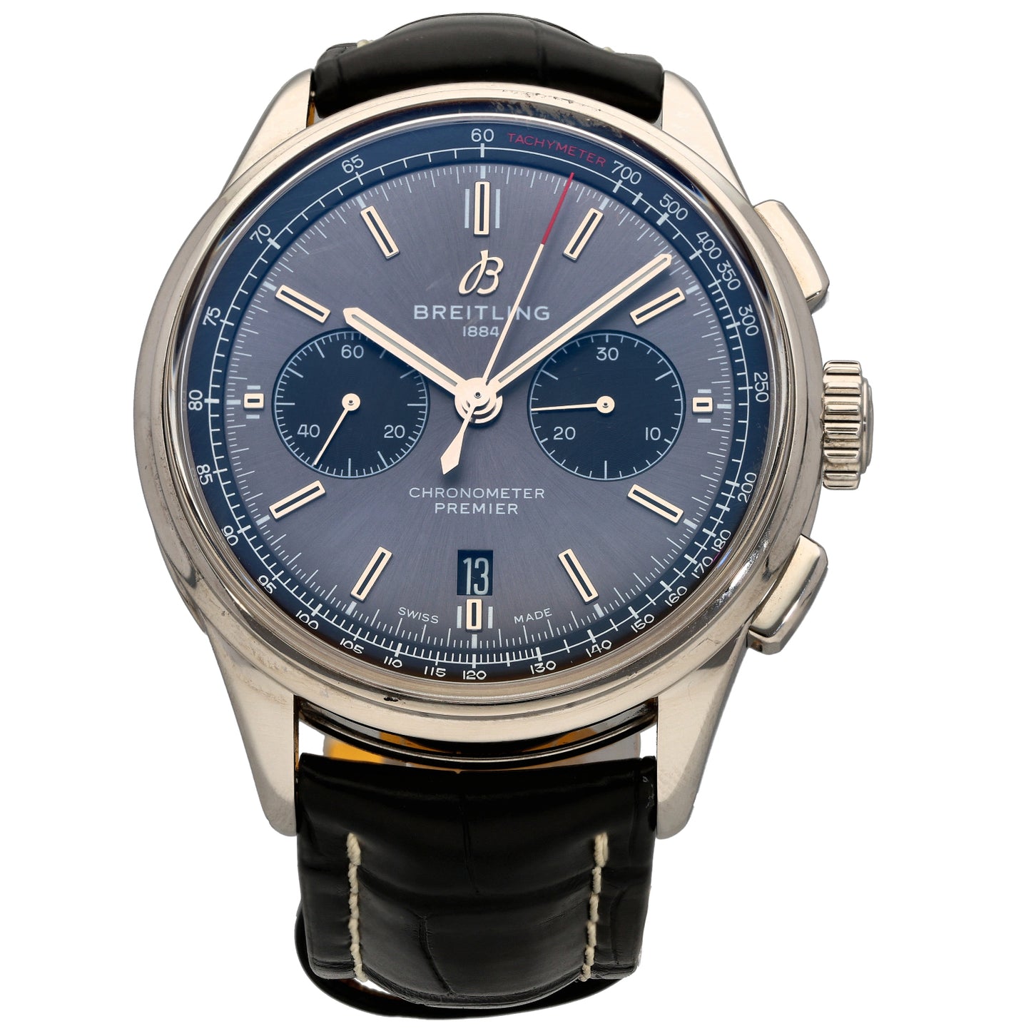 Breitling Premier B01 AB0118 42mm Stainless Steel Watch