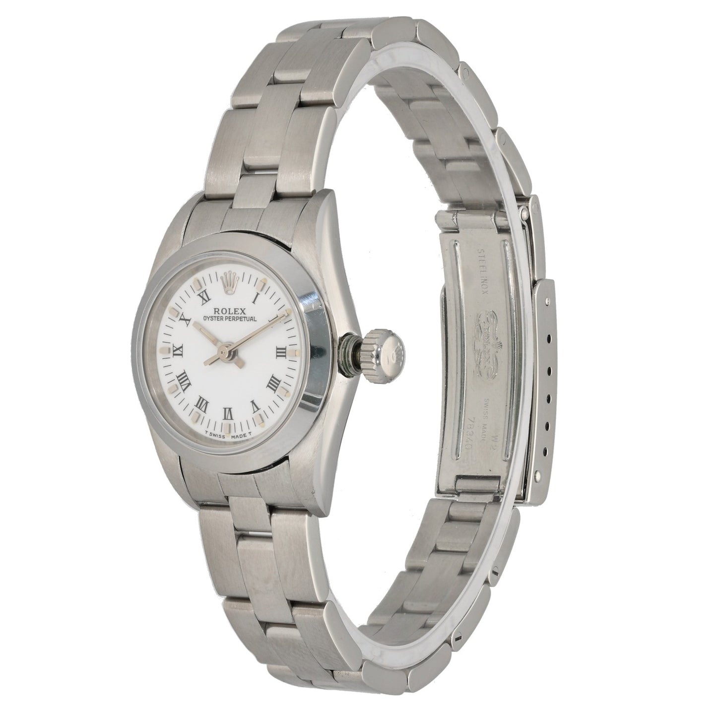 Rolex Oyster Perpetual 67180 24mm Stainless Steel Watch