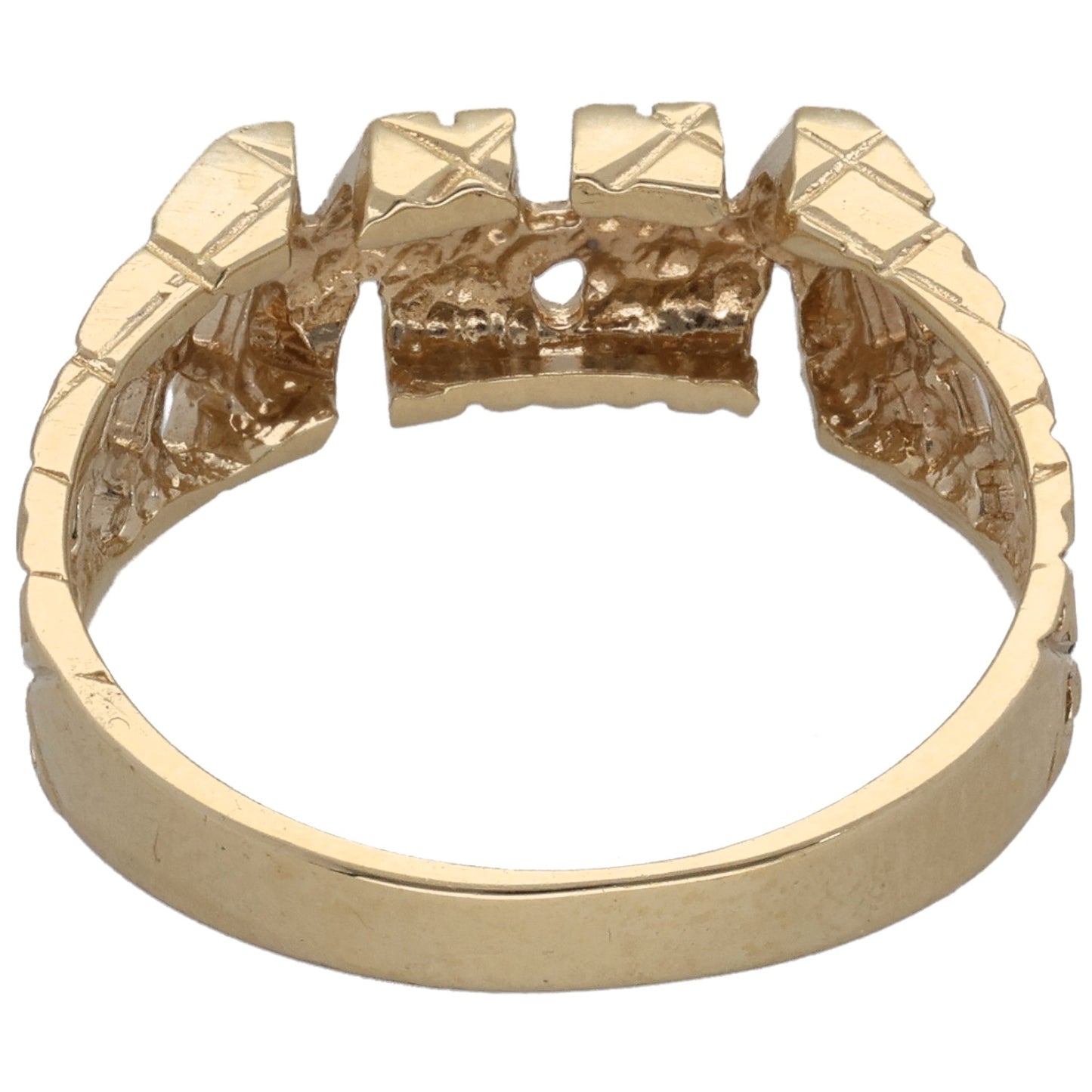 9ct Gold Nan Ring Size N