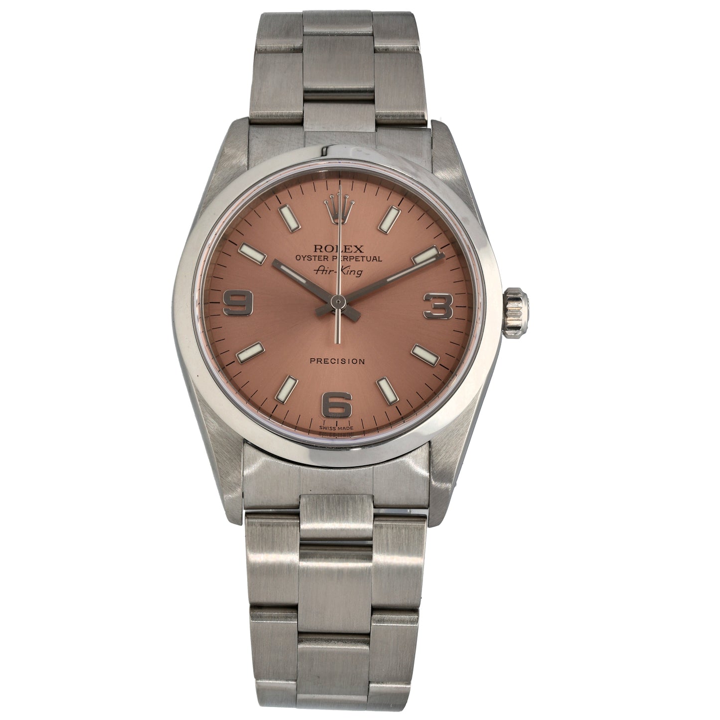 Rolex Air King 14000M 34mm Stainless Steel Watch