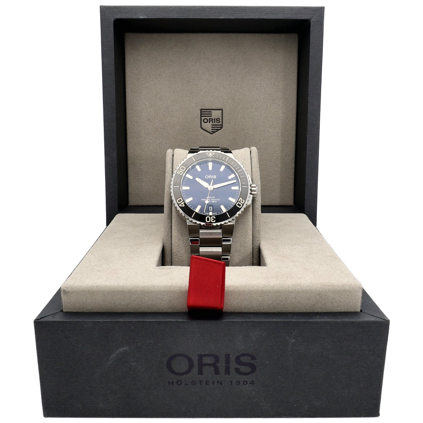 Oris Aquis 7732 39.5mm Stainless Steel Watch