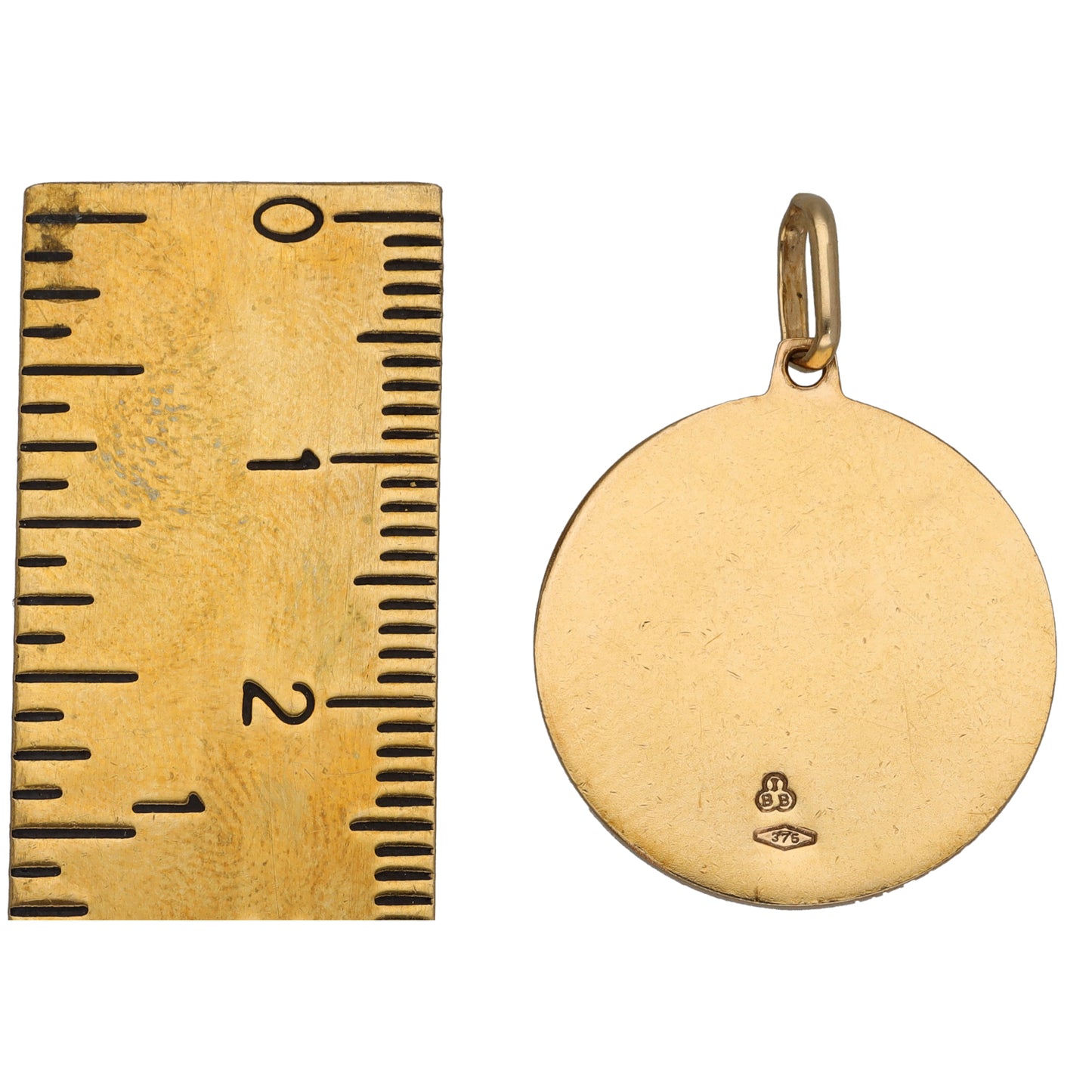 9ct Gold St Christopher Pendant