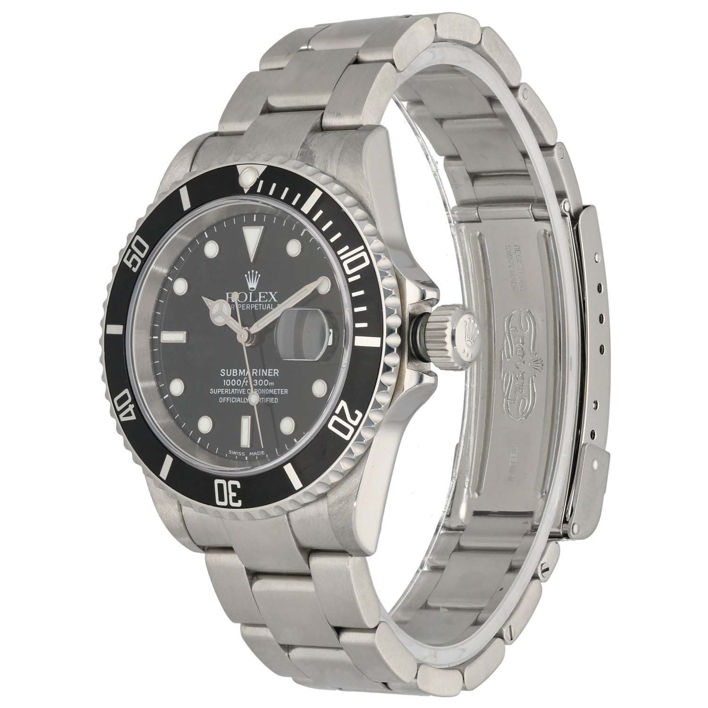Rolex Submariner 16610 40mm Stainless Steel Watch