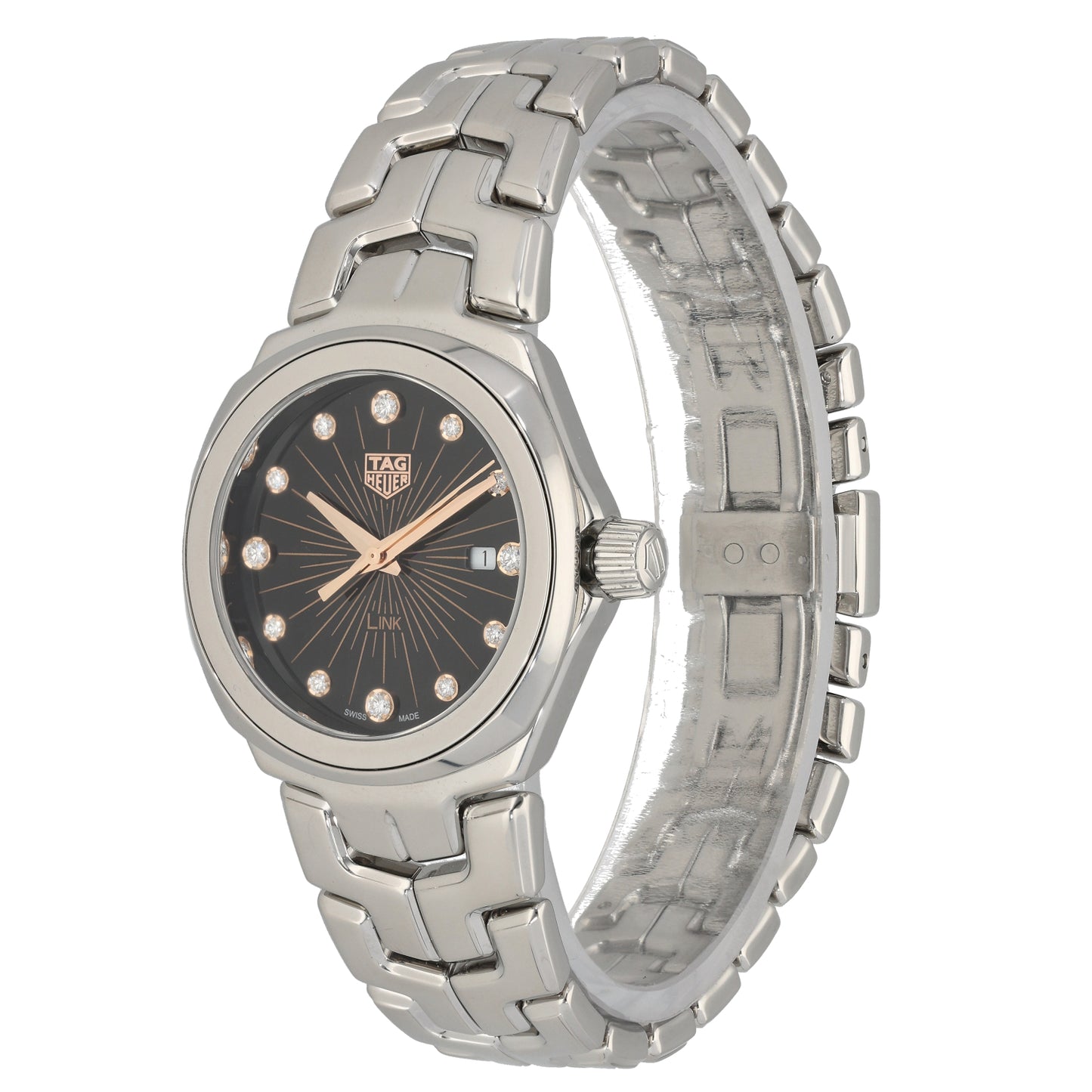 Tag Heuer Link WBC131F 32mm Stainless Steel Watch