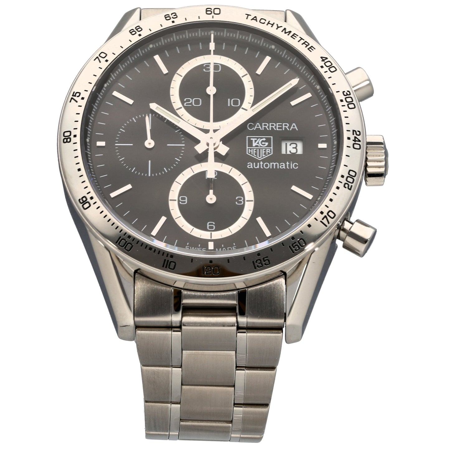 Tag Heuer Carrera CV2016-2 41mm Stainless Steel Watch