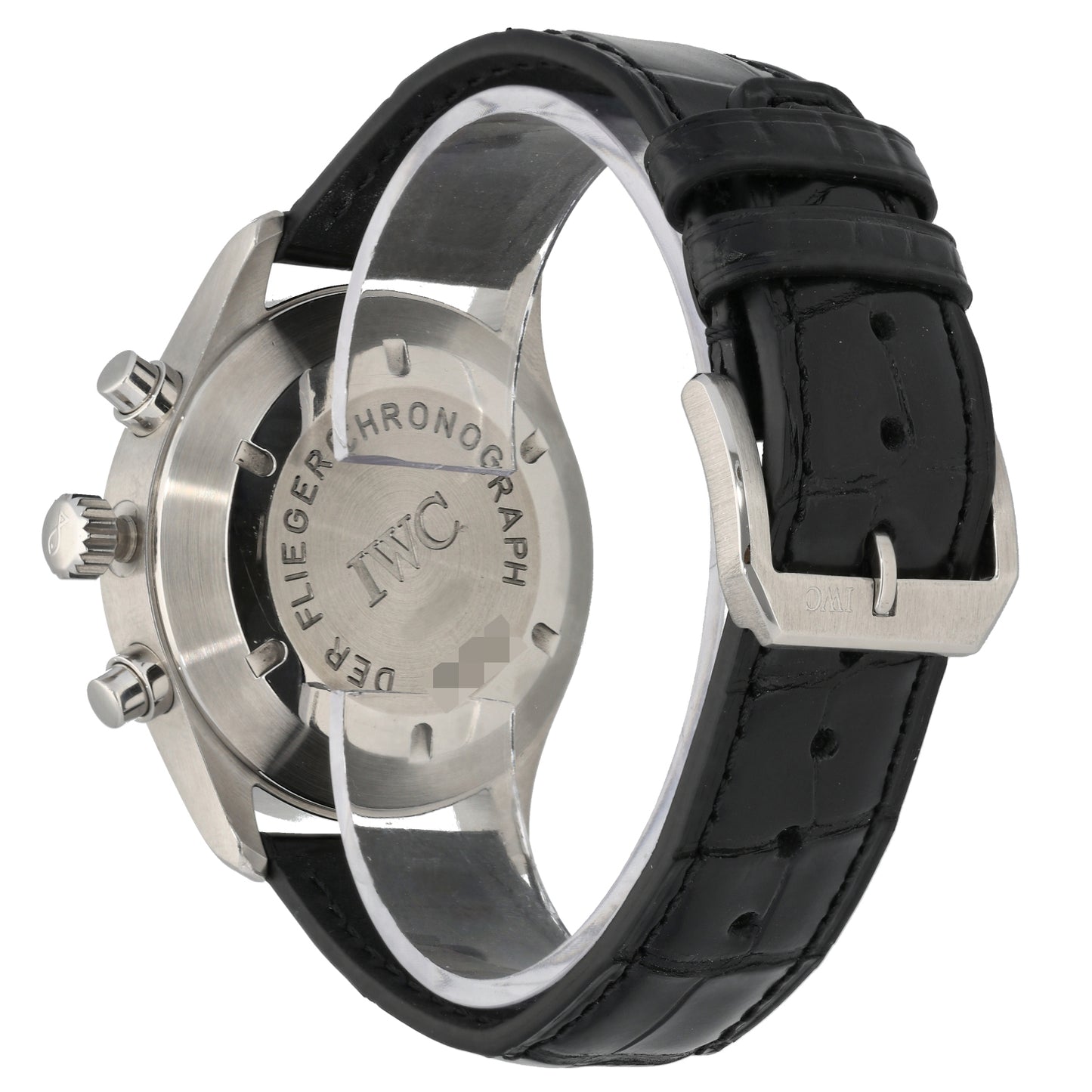IWC Pilot Fileger Chronograph 39mm Stainless Steel Watch