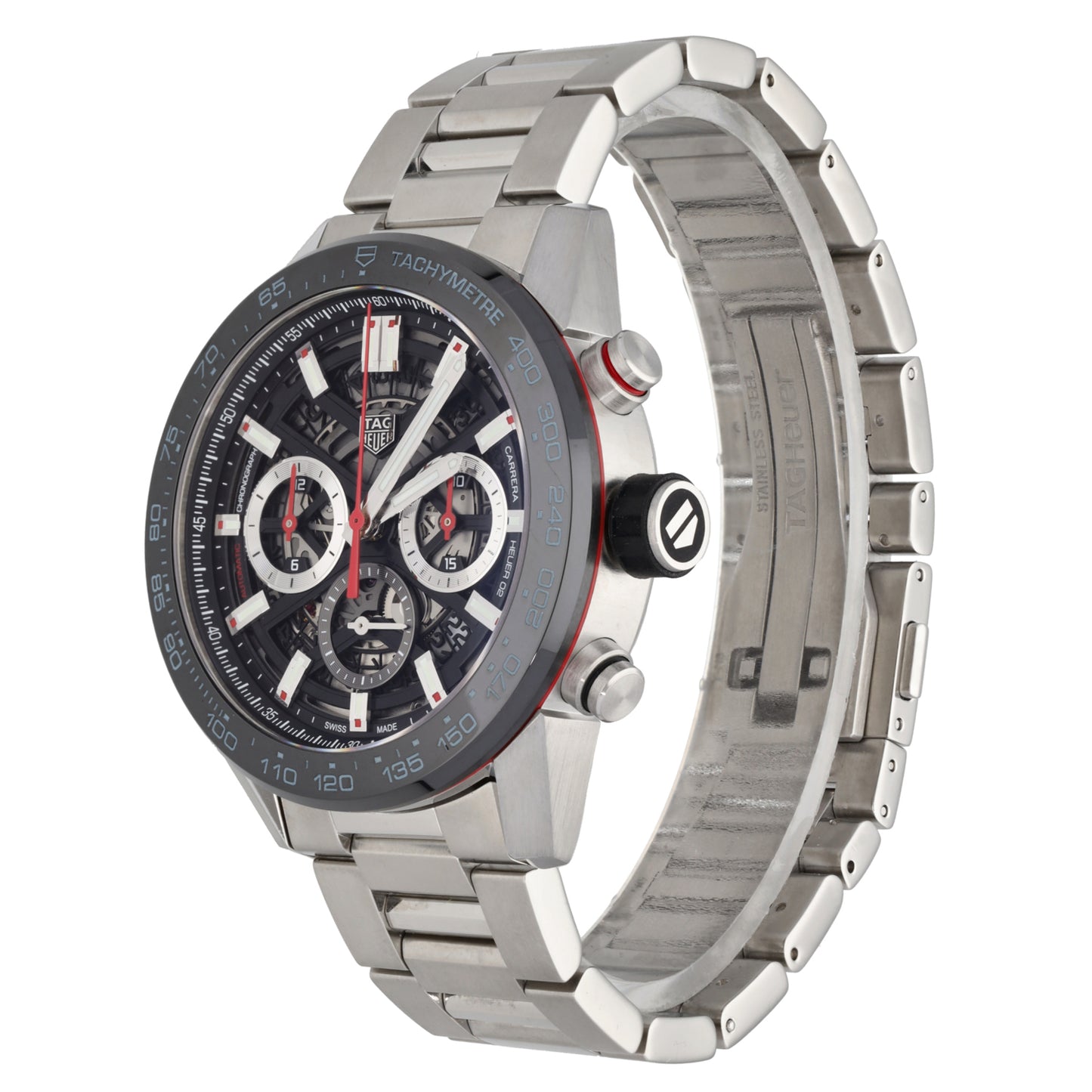Tag Heuer Carrera CBG2A10 45mm Stainless Steel Watch