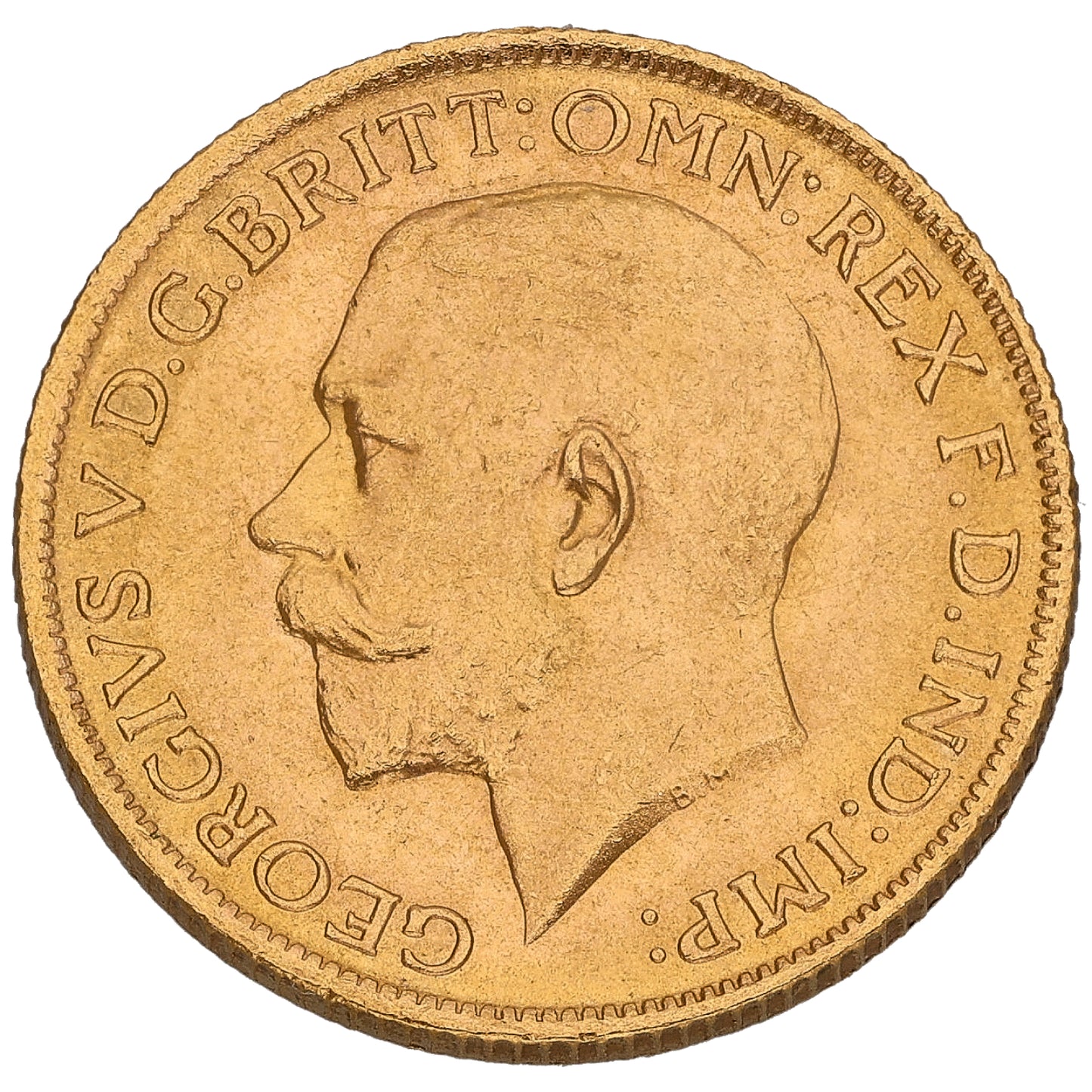 22ct Gold King George V Full Sovereign Coin 1911
