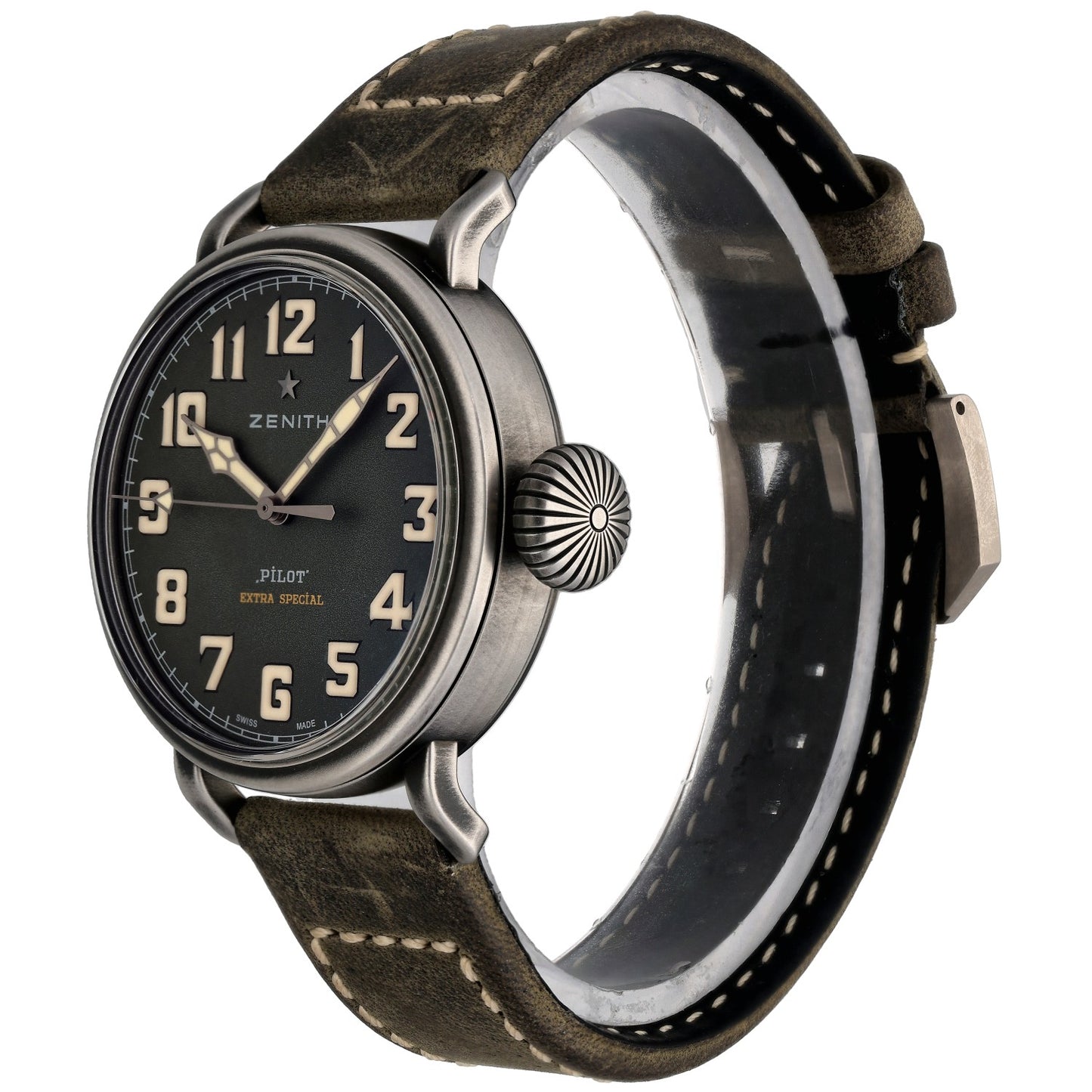 Zenith Pilot Type 20 Extra Special 11.1943.679 40mm Stainless Steel Watch (Ex-Display)