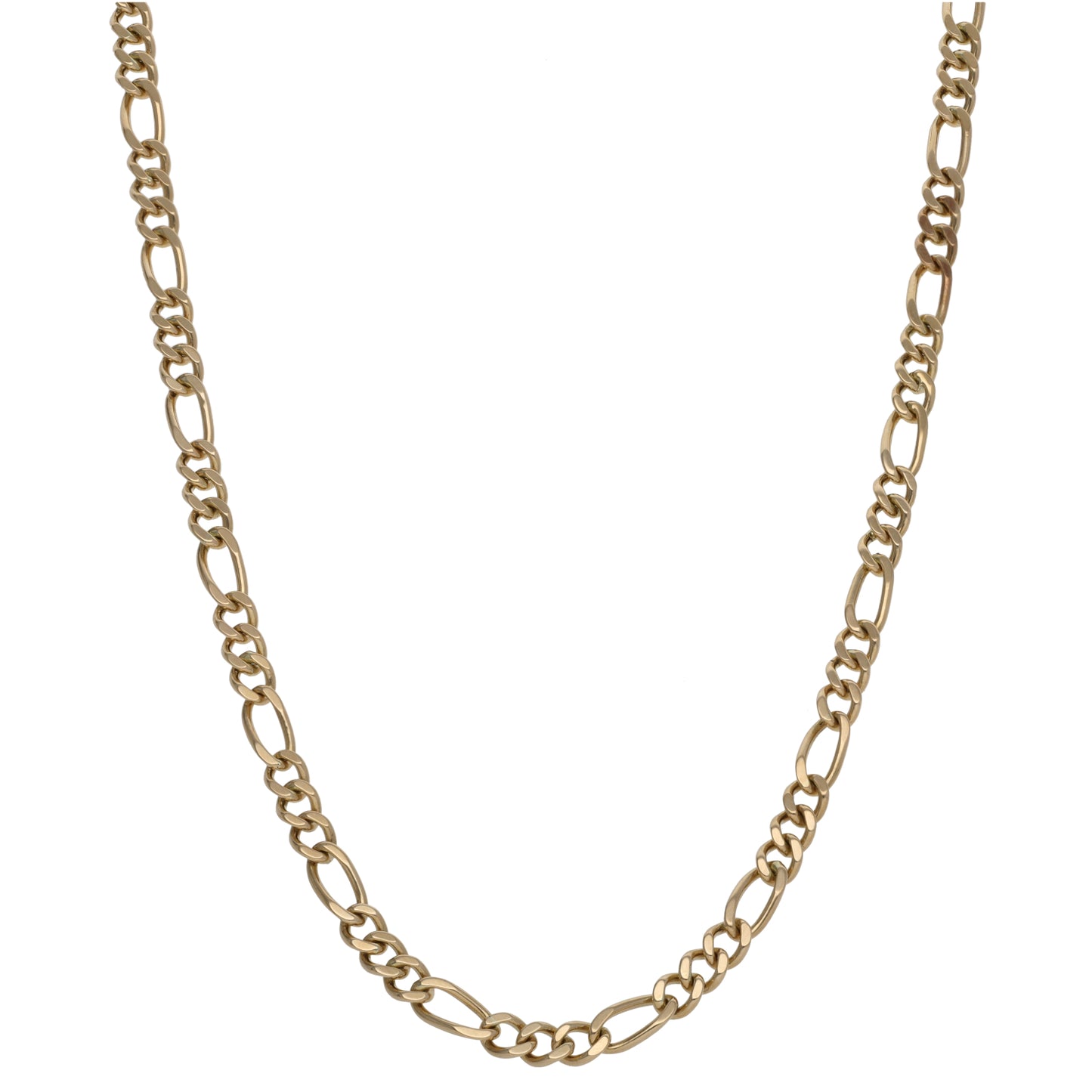 9ct Gold Figaro Chain 18"