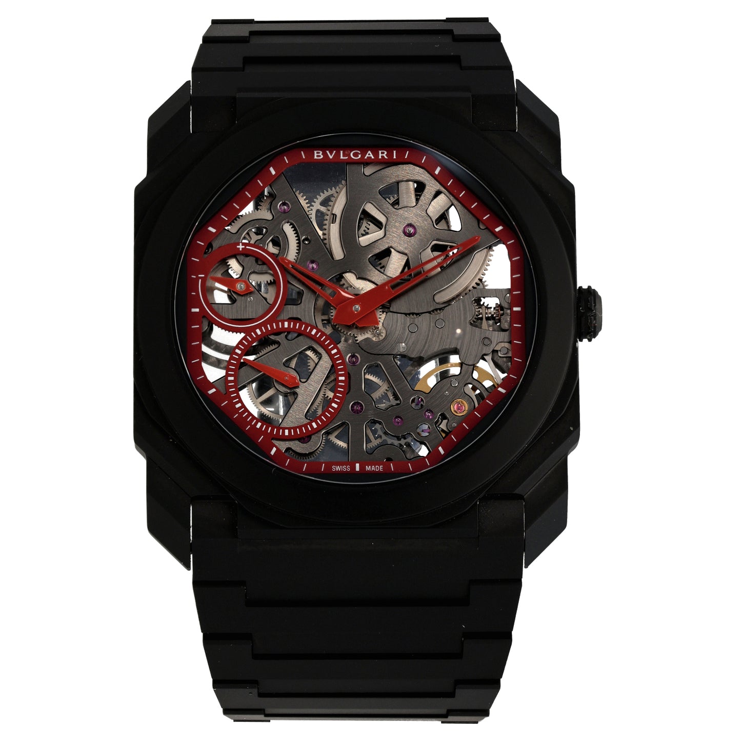 Bvlgari Octo Finissino BGO 40 CXT 40mm Carbon Fibre Watch