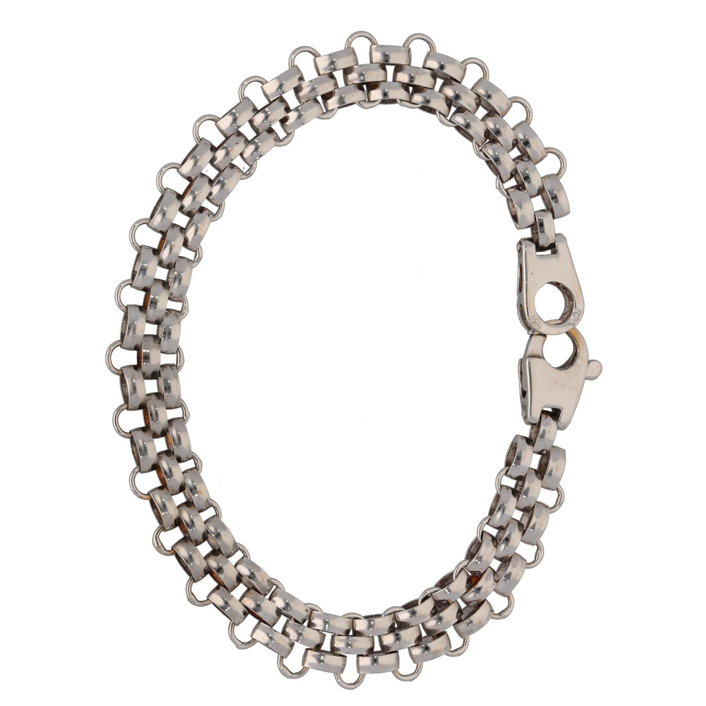 9ct White Gold Alternative Bracelet