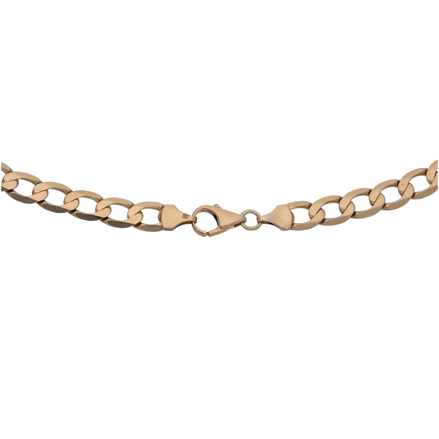 9ct Gold Curb Chain 20"