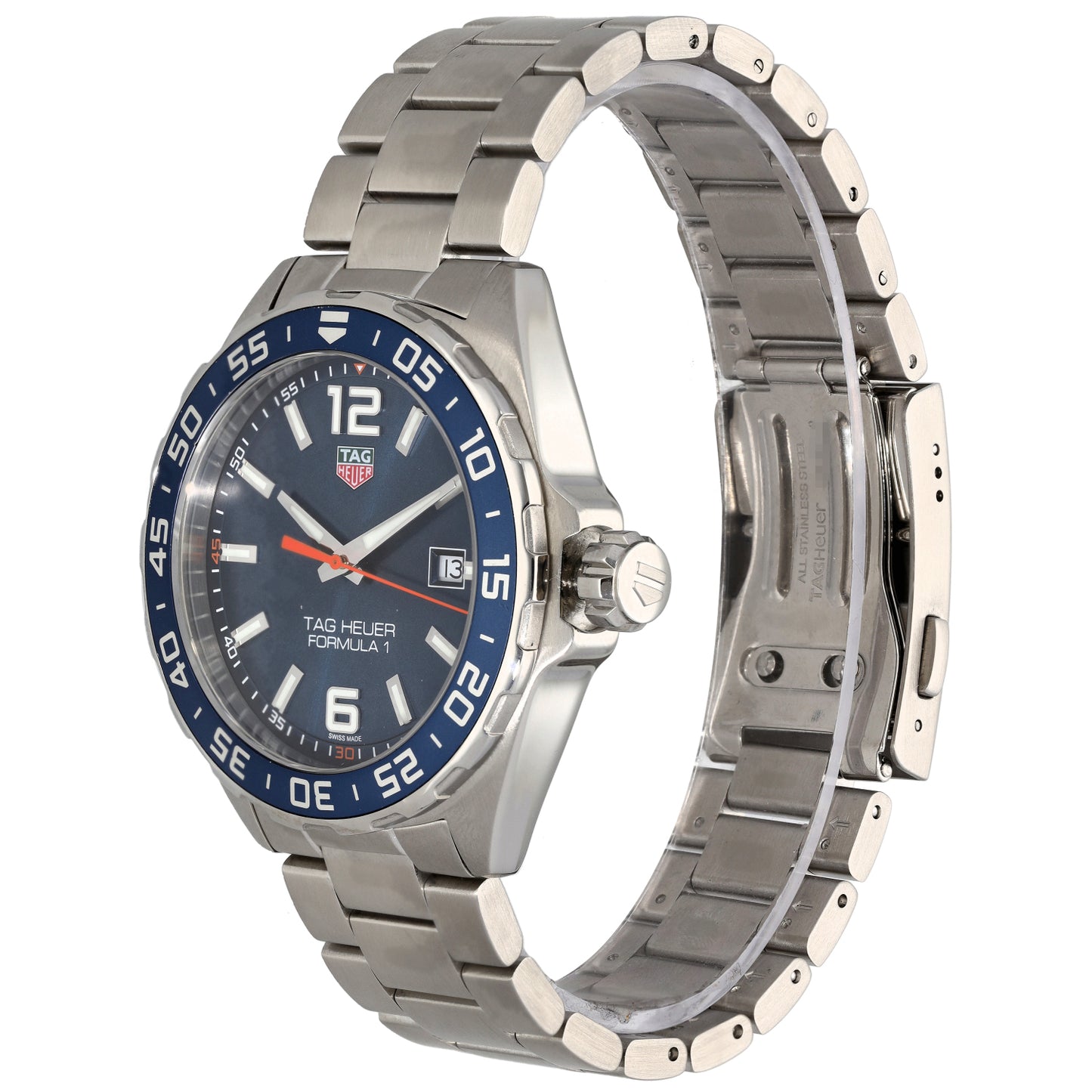 Tag Heuer Formula 1 WAZ1010 43mm Stainless Steel Watch