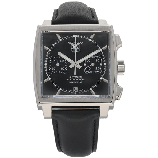 Tag Heuer Monaco CAW2110 39mm Stainless Steel Watch