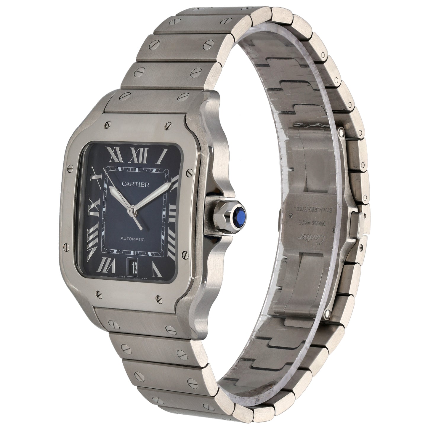 Cartier Santos 4072 39.8mm Stainless Steel Watch