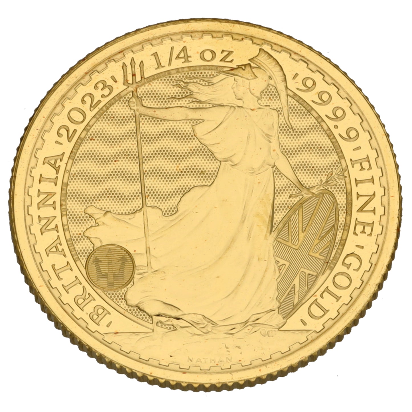 24ct Gold King Charles III DateStamp 1/4 OZ Britannia 2023