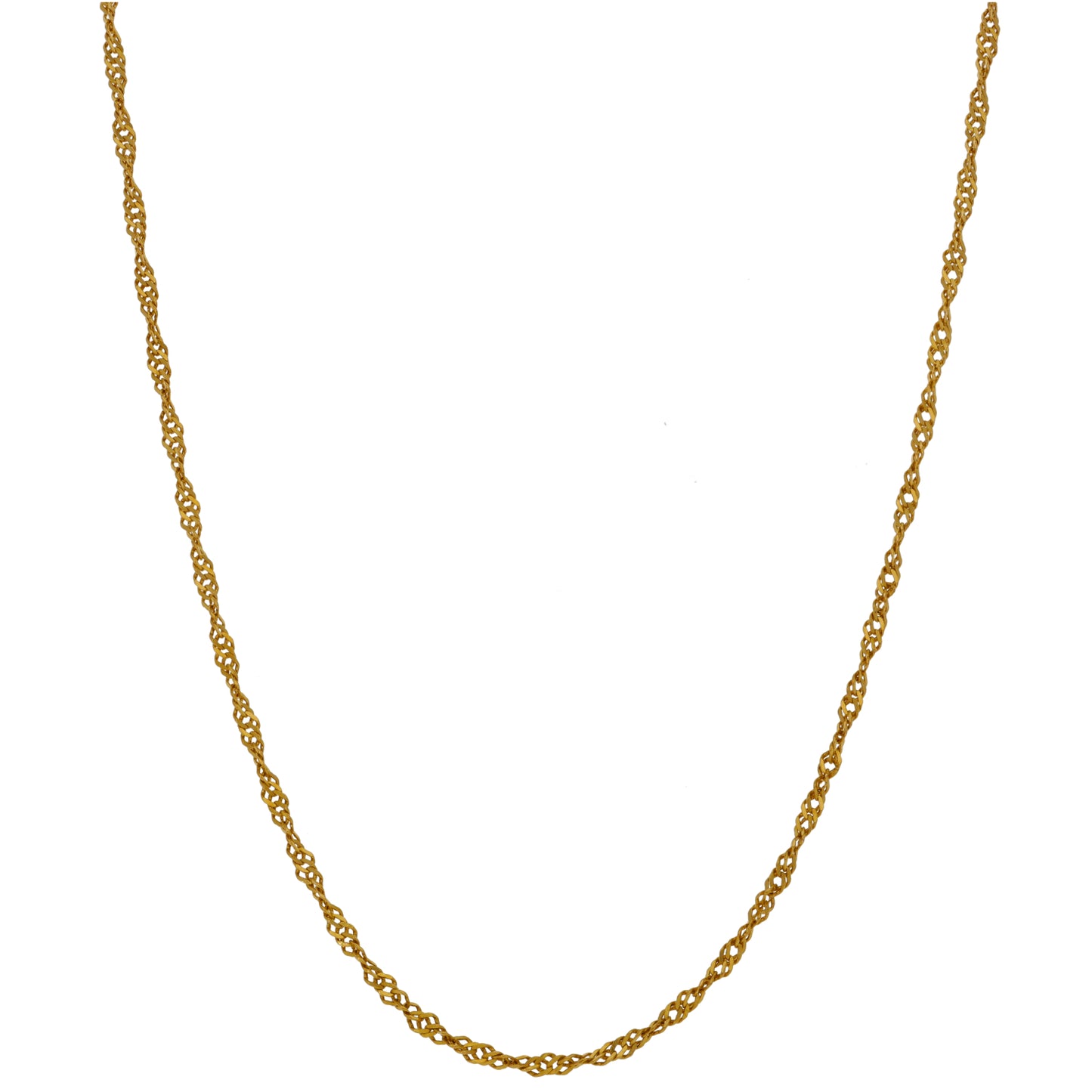 22ct Gold Singapore Chain 26"