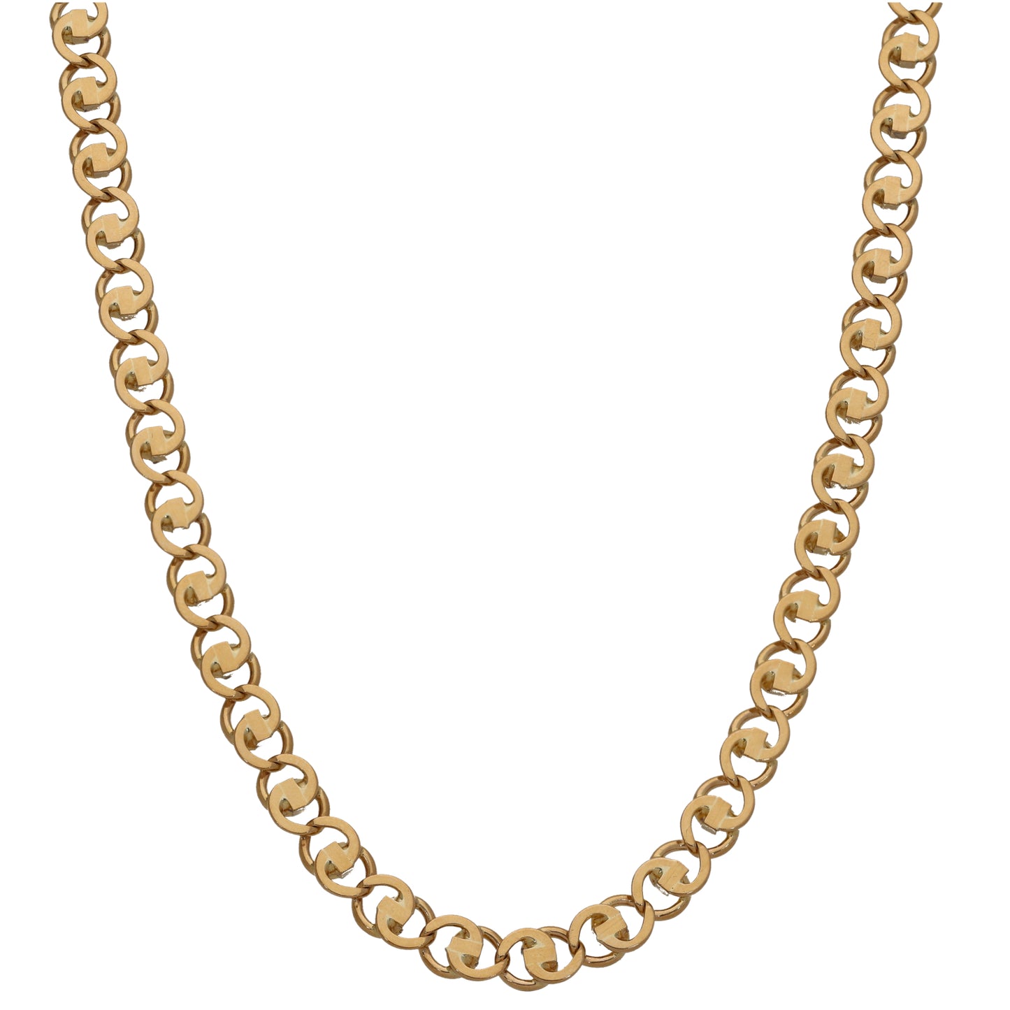 9ct Gold Fancy Necklace 20"