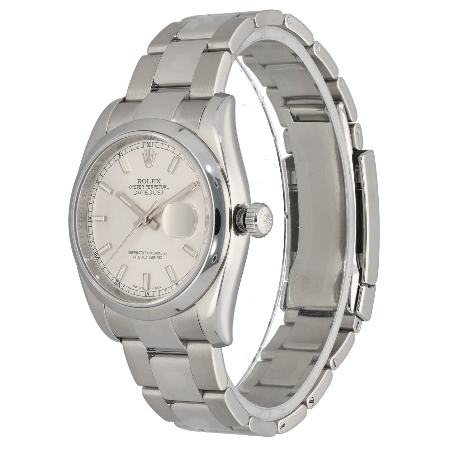 Rolex Datejust 116200 36mm Stainless Steel Watch