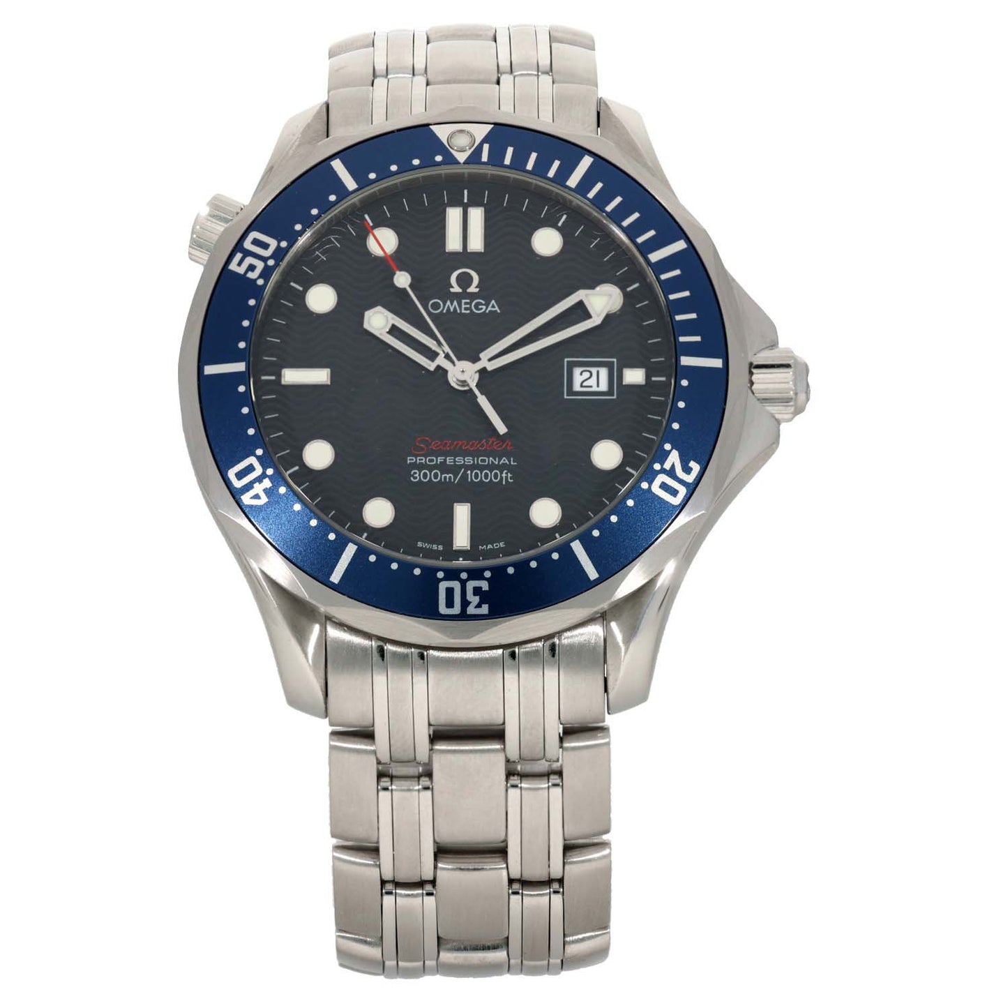 Omega Seamaster 2221.80.00 41mm Stainless Steel Watch